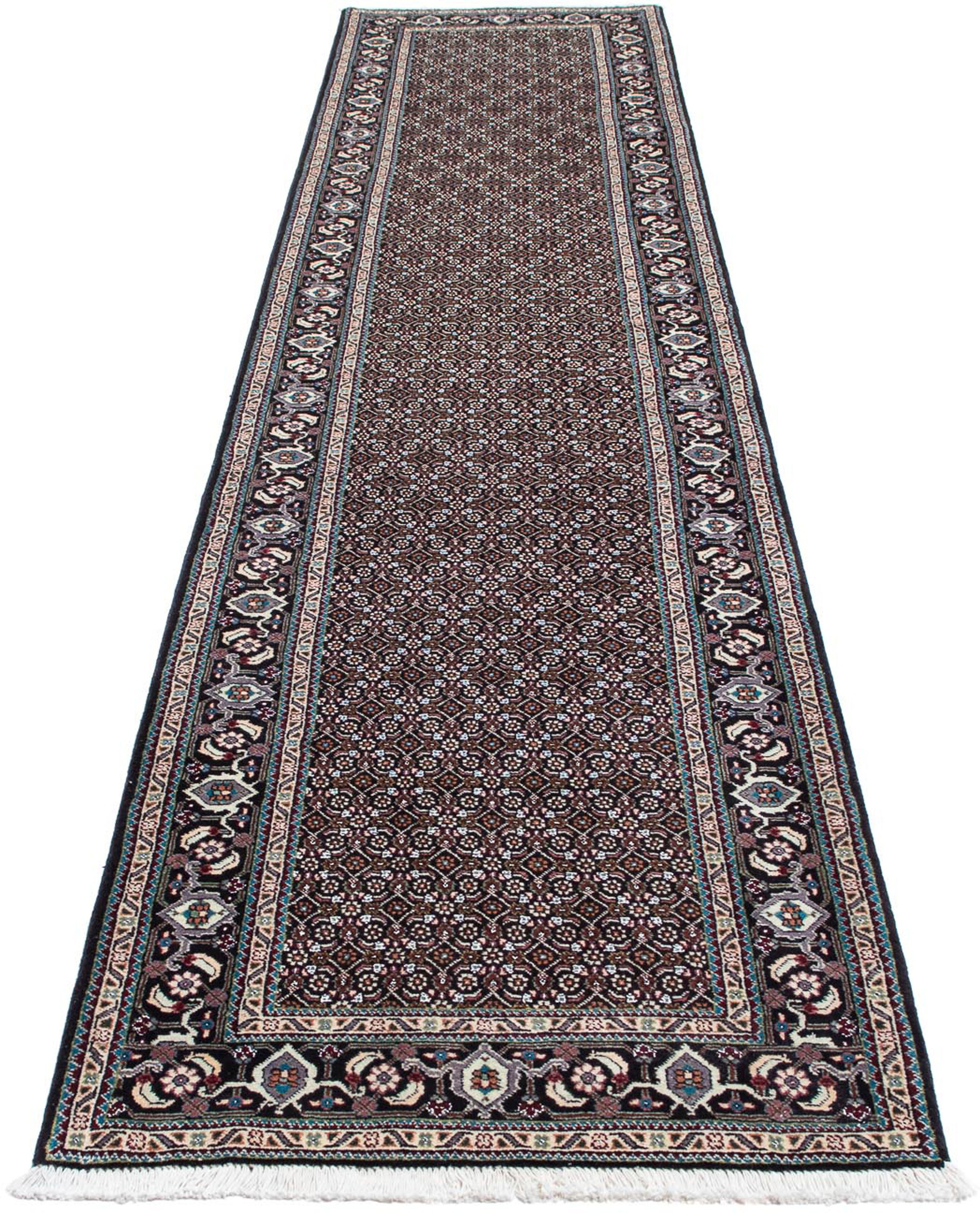 morgenland Orientteppich »Perser - Täbriz - 388 x 77 cm - grau«, rechteckig günstig online kaufen
