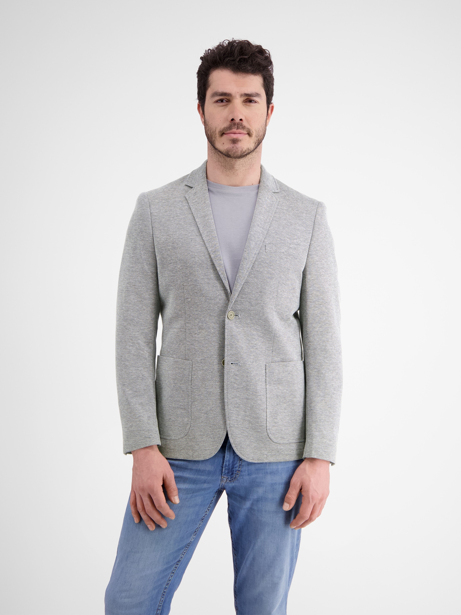 LERROS Jerseysakko »LERROS Jerseyblazer mit Stecktasche«