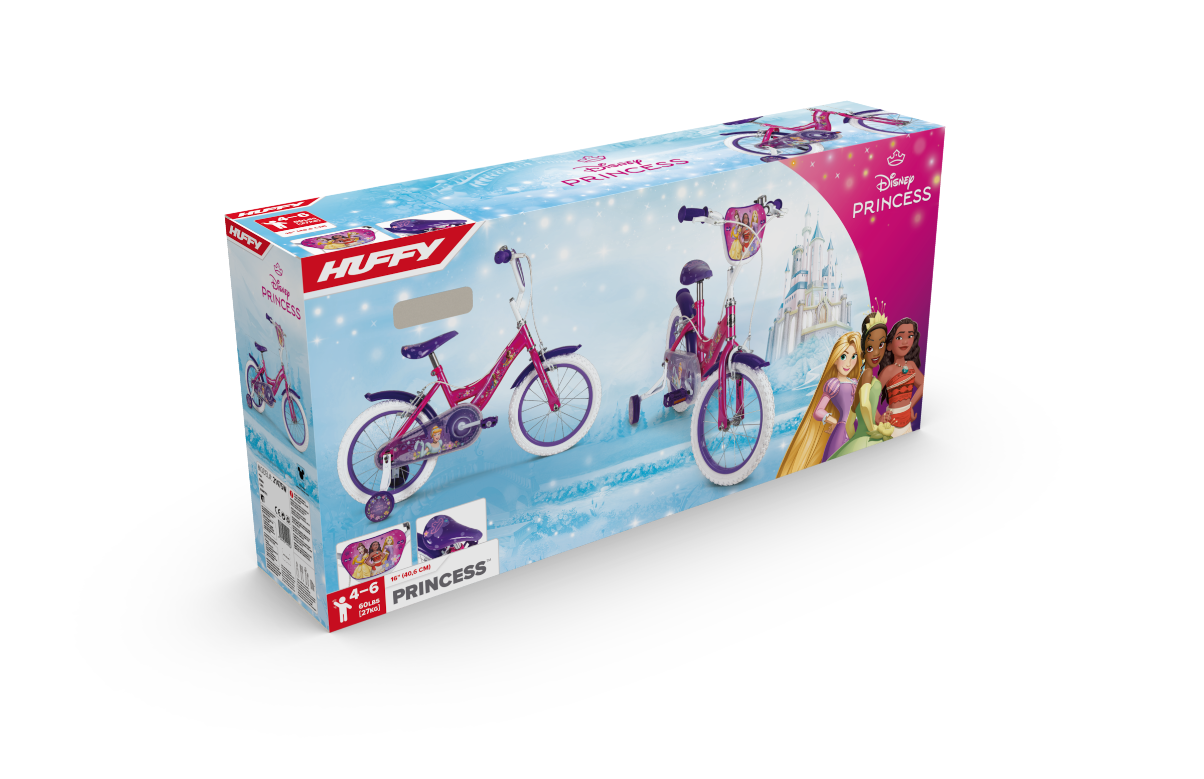 Huffy Kinderfahrrad »Huffy Disney Princess 16-Zoll-Fahrrad«