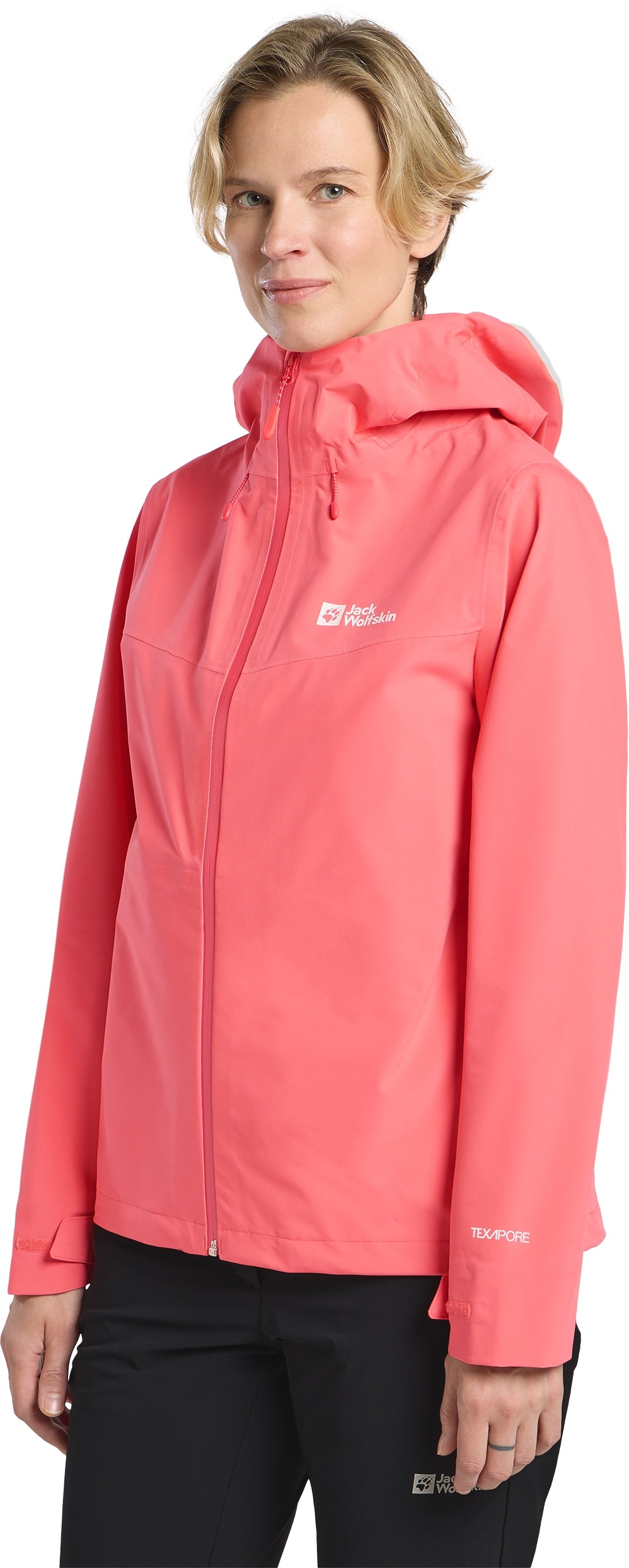 Jack Wolfskin Funktionsjacke »HIGHEST PEAK 3L JKT W«, mit Kapuze