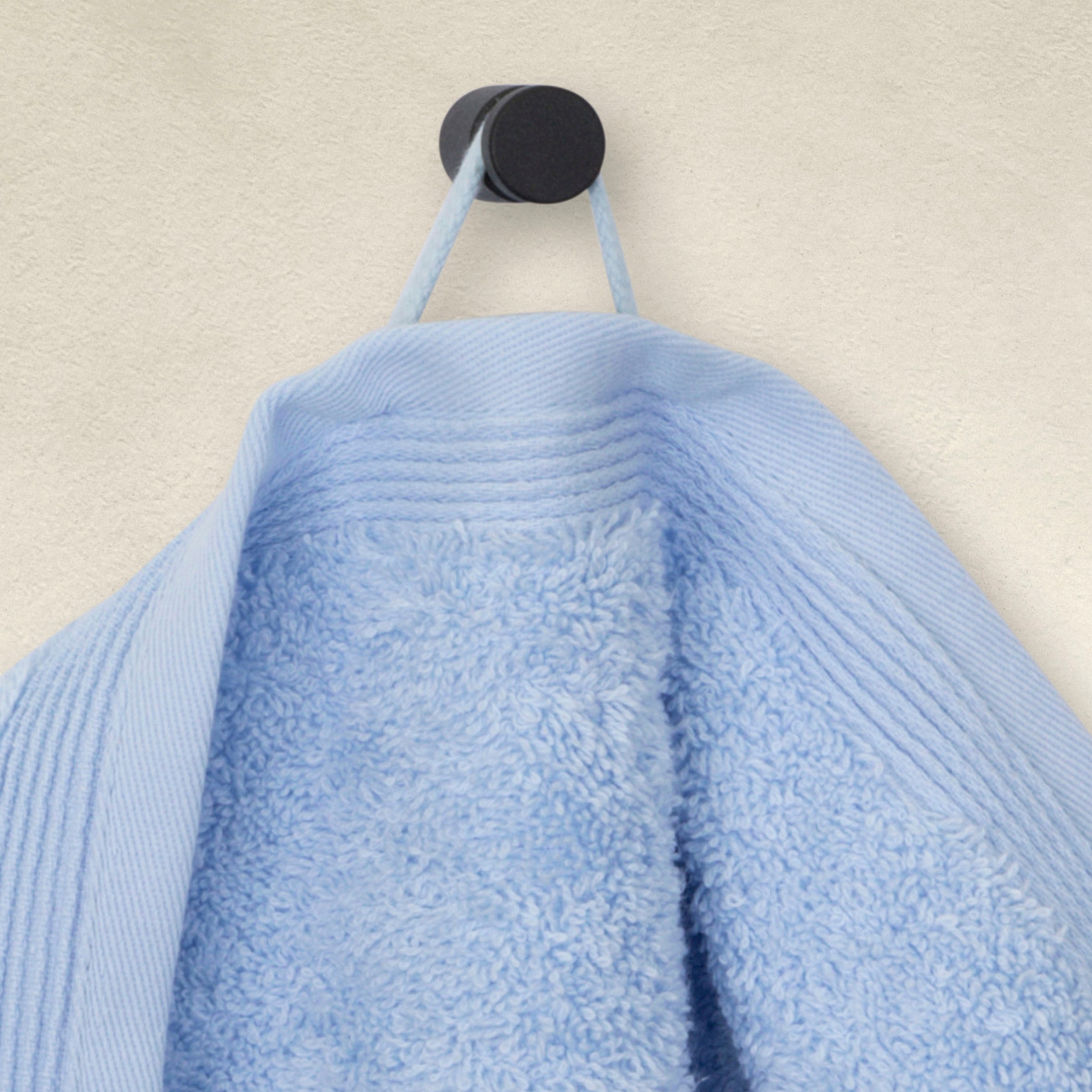 Möve Badetuch »Superwuschel«, (1 St.), Badetuch mit Bordüre, 100% Premium Cotton Baumwolle, einfarbig, weich