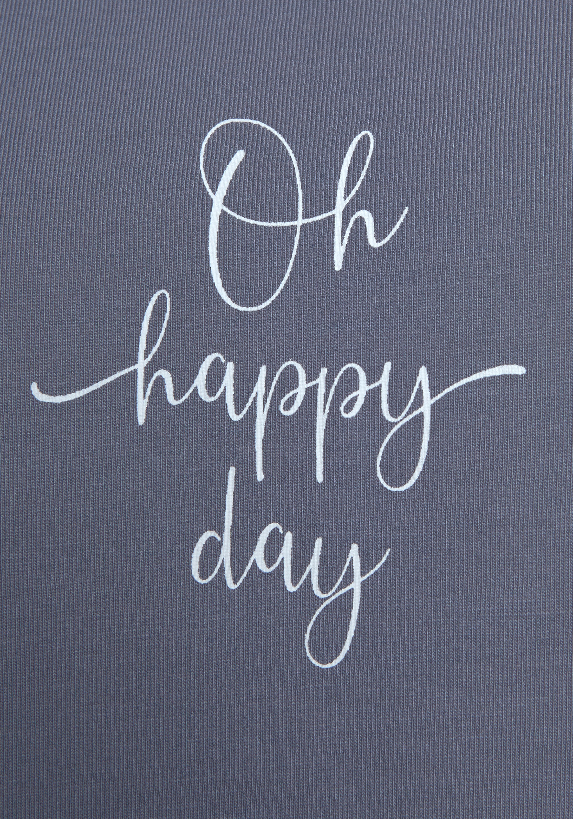 Vivance Dreams Pyjamaoberteil 1-teilig,  mit Sommer-Statementdruck