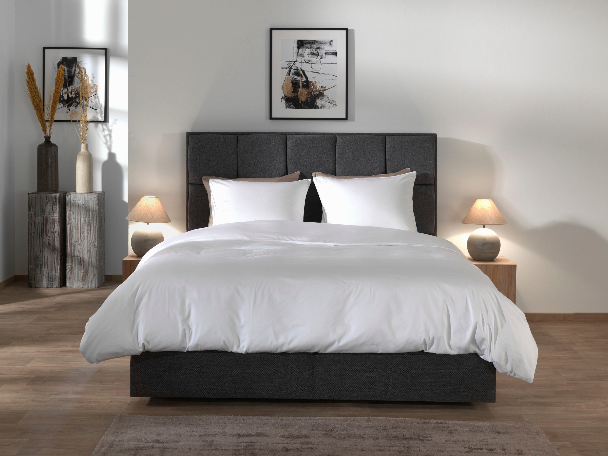 YELLOW Bettwäsche »Suite-Dubai«, Uni Design, 100% Baumwolle ab 135x200 cm.
