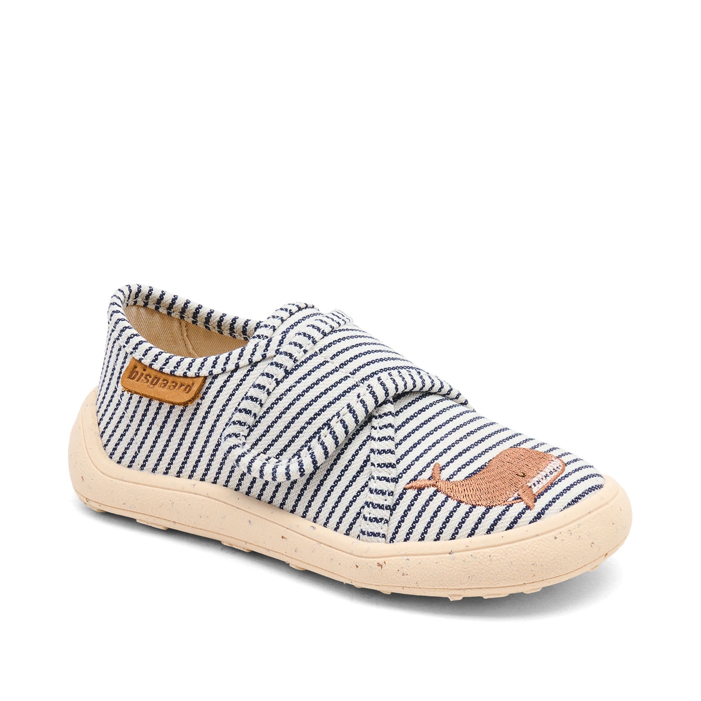 Bisgaard Hausschuh »pav«  Klettschuh mit Stickerei, Größenschablone zum Download