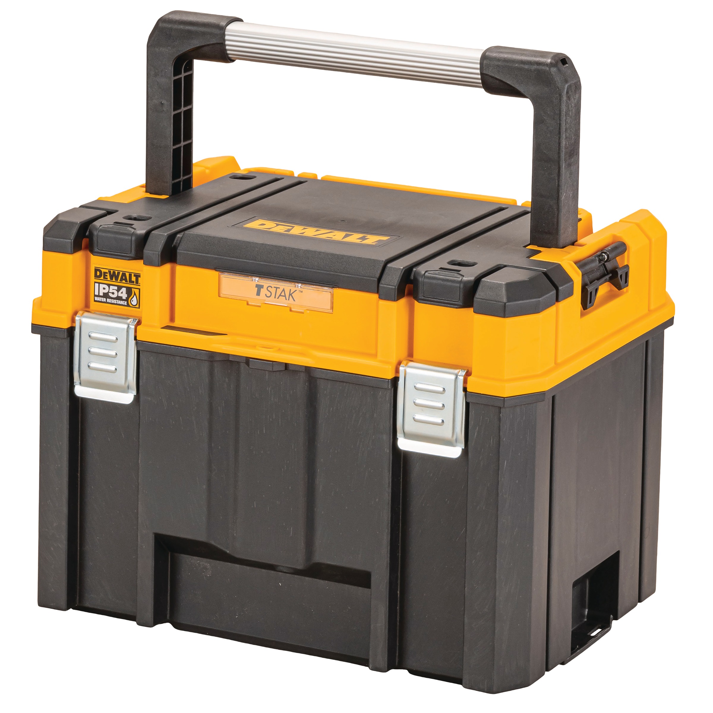 DeWalt Werkzeugkoffer »DWST83343-1 TSTAK VI Tiefe Werkzeugbox - Werkzeugkoffer/Kiste«, Schutzklasse IP 54, 44 l - 44x33x30 cm