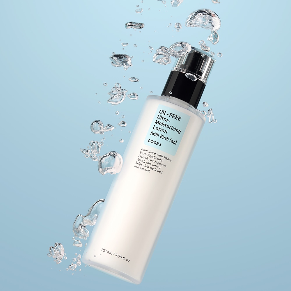 Cosrx Gesichtslotion »Oil Free Ultra Moisturizing Lotion« Lotion mit 70% Birkensaftwasser
