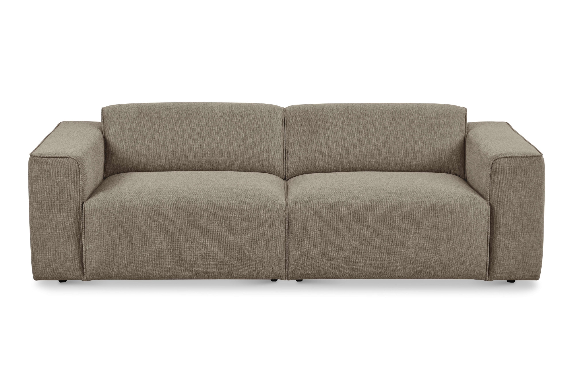 andas 3-Sitzer »Noord«, mit Kedernaht, Breite 232 cm, Cord, Struktur, Webstoff