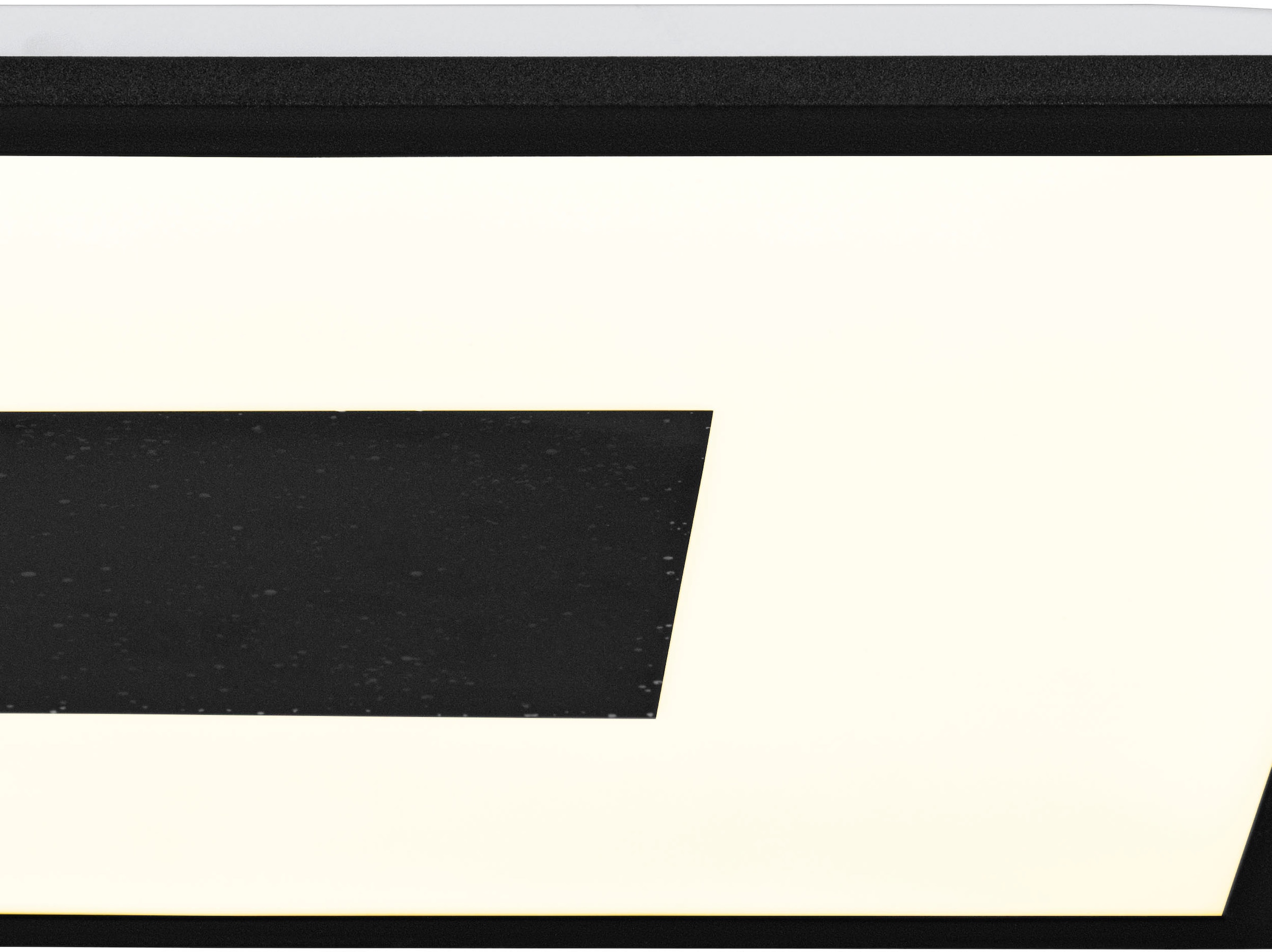 EGLO LED-Deckenleuchte »MARMORATA« in schwarz und weiß aus Alu, Stahl /  inkl. und inkl. LED fest integriert - 19 Watt und 9 Watt, Ga. 44,5 x 44,5  cm online bestellen