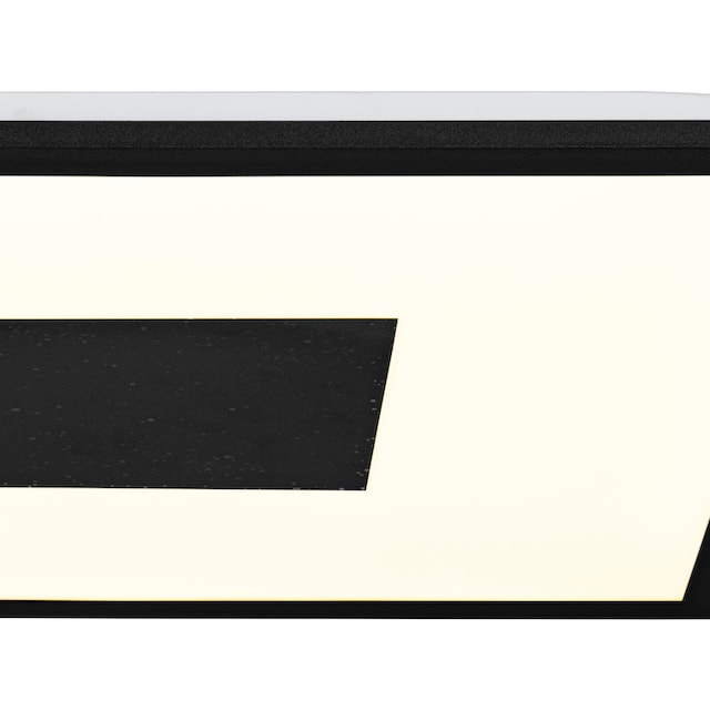 EGLO LED-Deckenleuchte »MARMORATA« in schwarz und weiß aus Alu, Stahl /  inkl. und inkl. LED fest integriert - 19 Watt und 9 Watt, Ga. 44,5 x 44,5  cm online bestellen