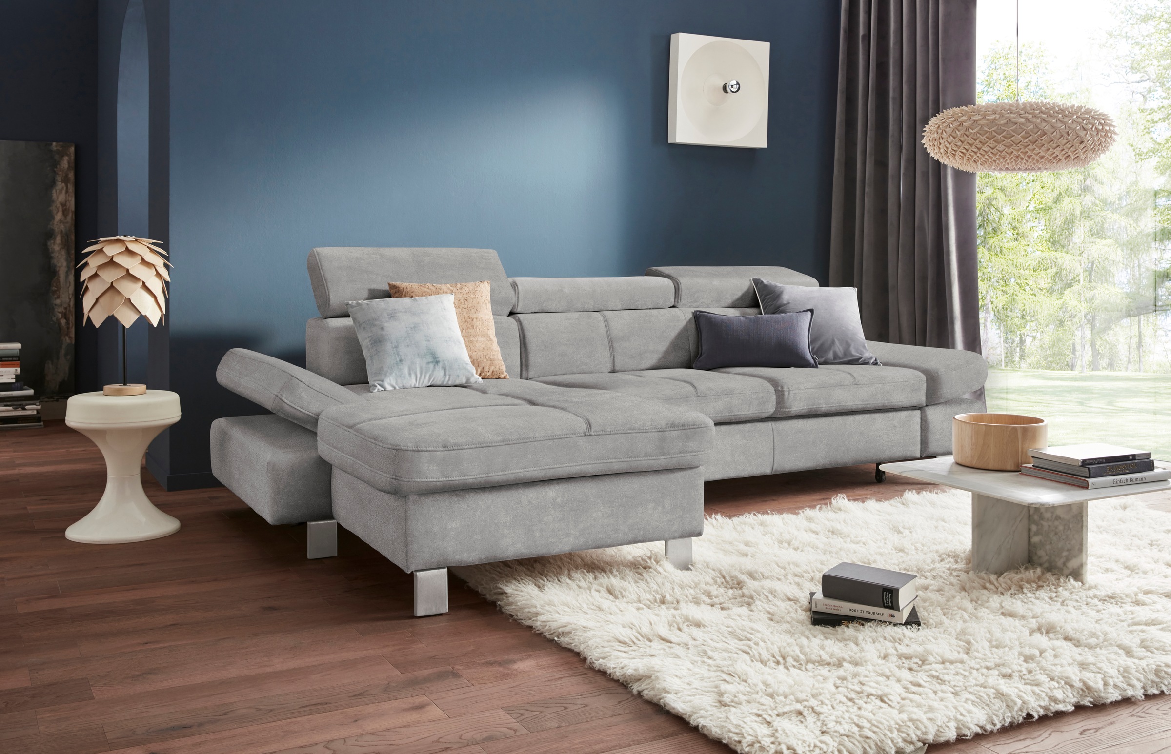 exxpo - sofa fashion Ecksofa »Fiji, hochwertige Detailverarbeitung im Sitz günstig online kaufen