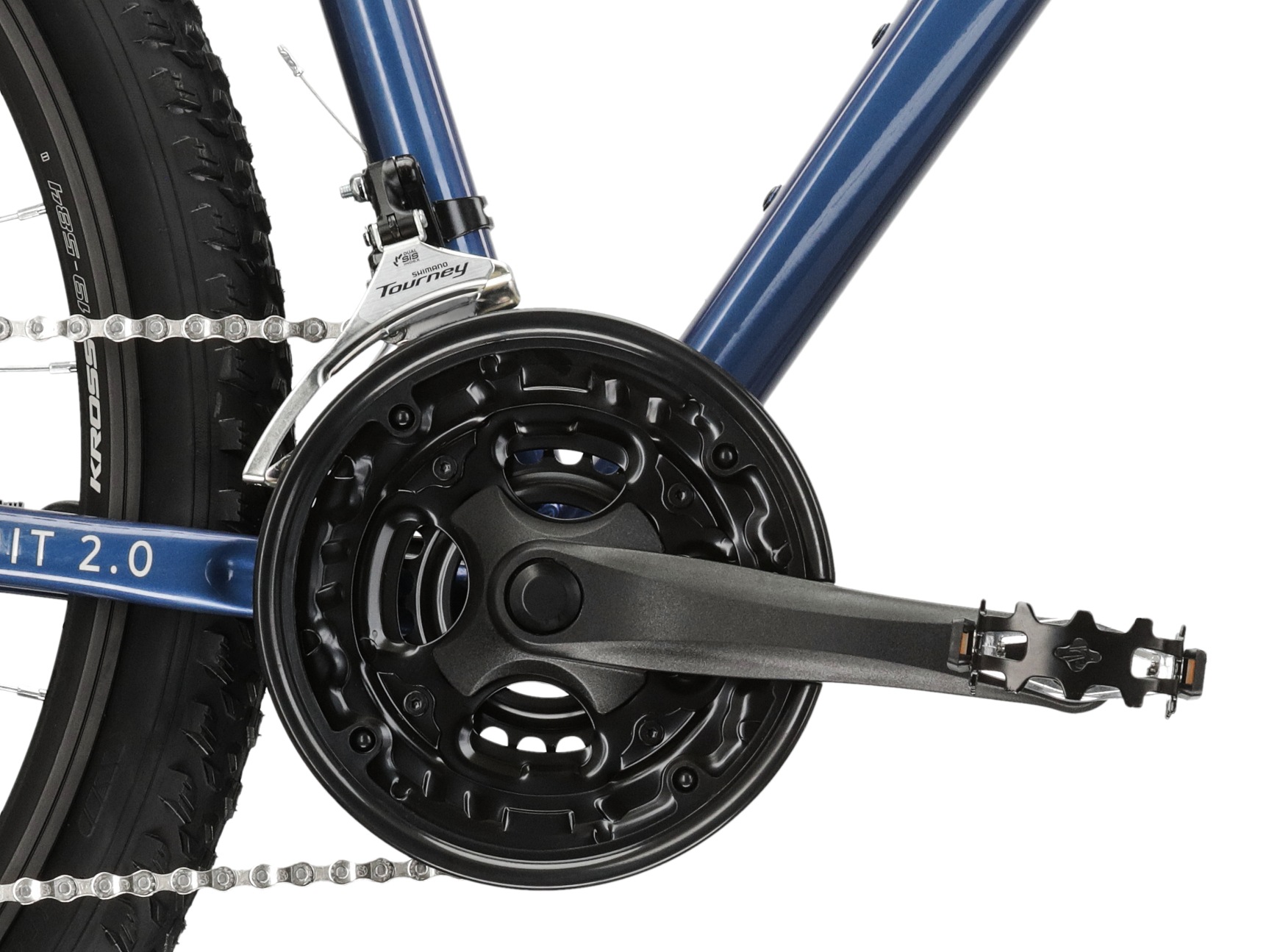 Kross Mountainbike »KROSS Mountainbike Hardtail 27,5" Esprit 2.0 blau 21 Gänge« 21 Gang Shimano ACERA M3020 Schaltwerk Kettenschaltung