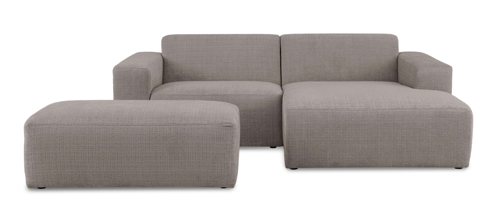 OTTO home Ecksofa »Koa,228cm, L-Form, Modulsofa, Webstoff, Cord, Struktur, günstig online kaufen