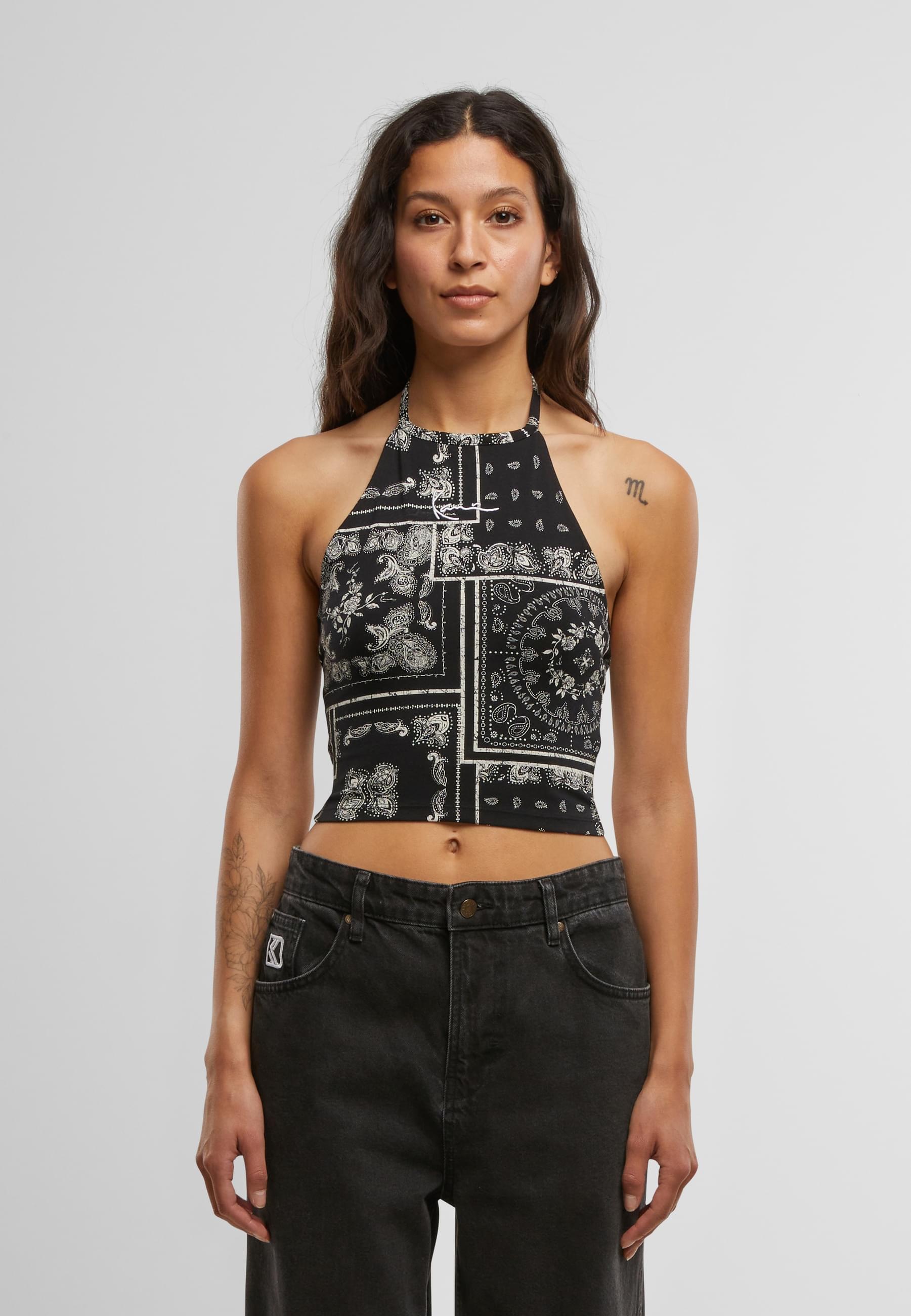 Karl Kani Muskelshirt »Karl Kani Signature Paisley Neckholder Top« 1 Stk.