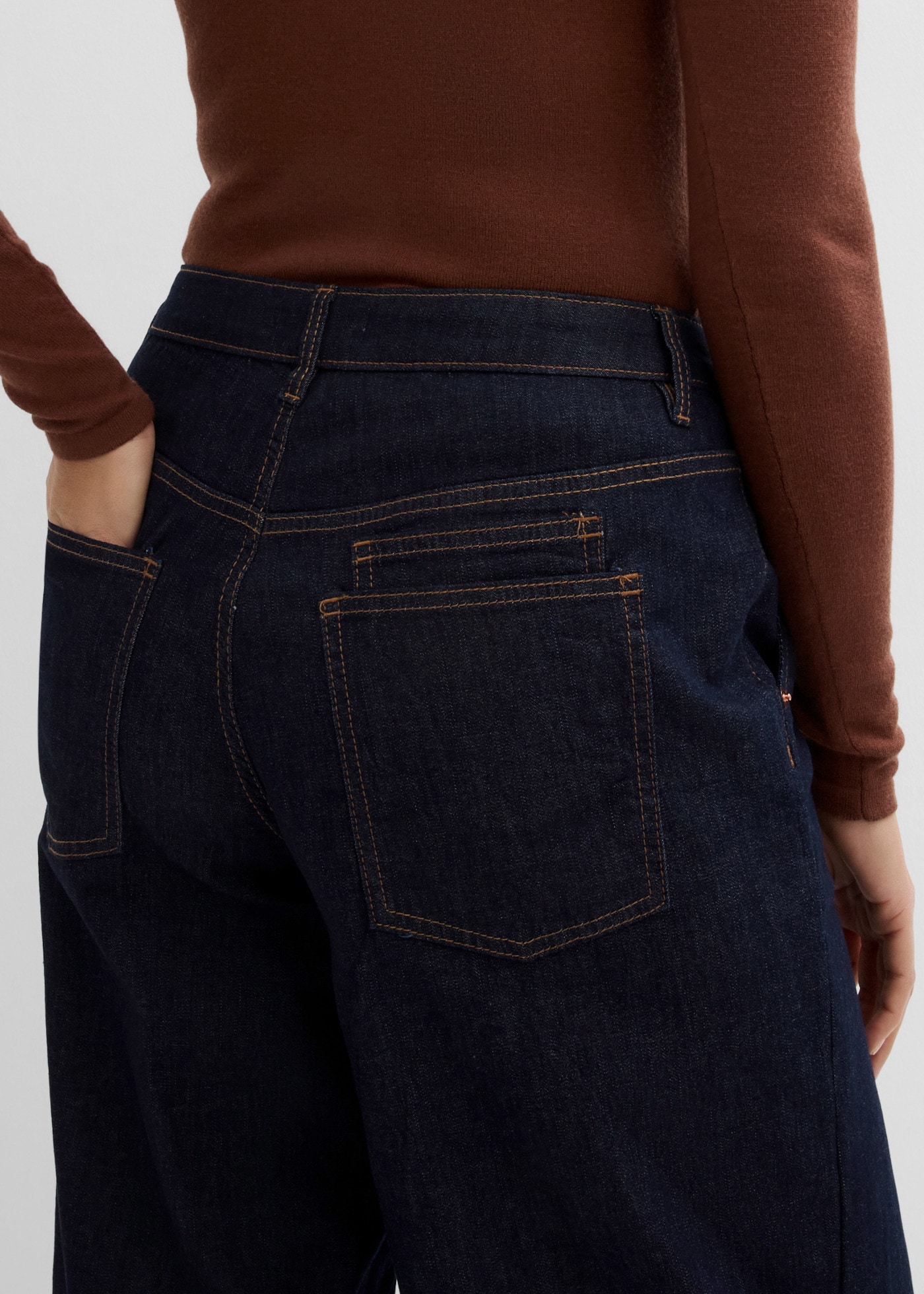bonprix Stretch-Jeans mit Stretch-Anteil, lockere Passform, verkürzte Balloon Leg