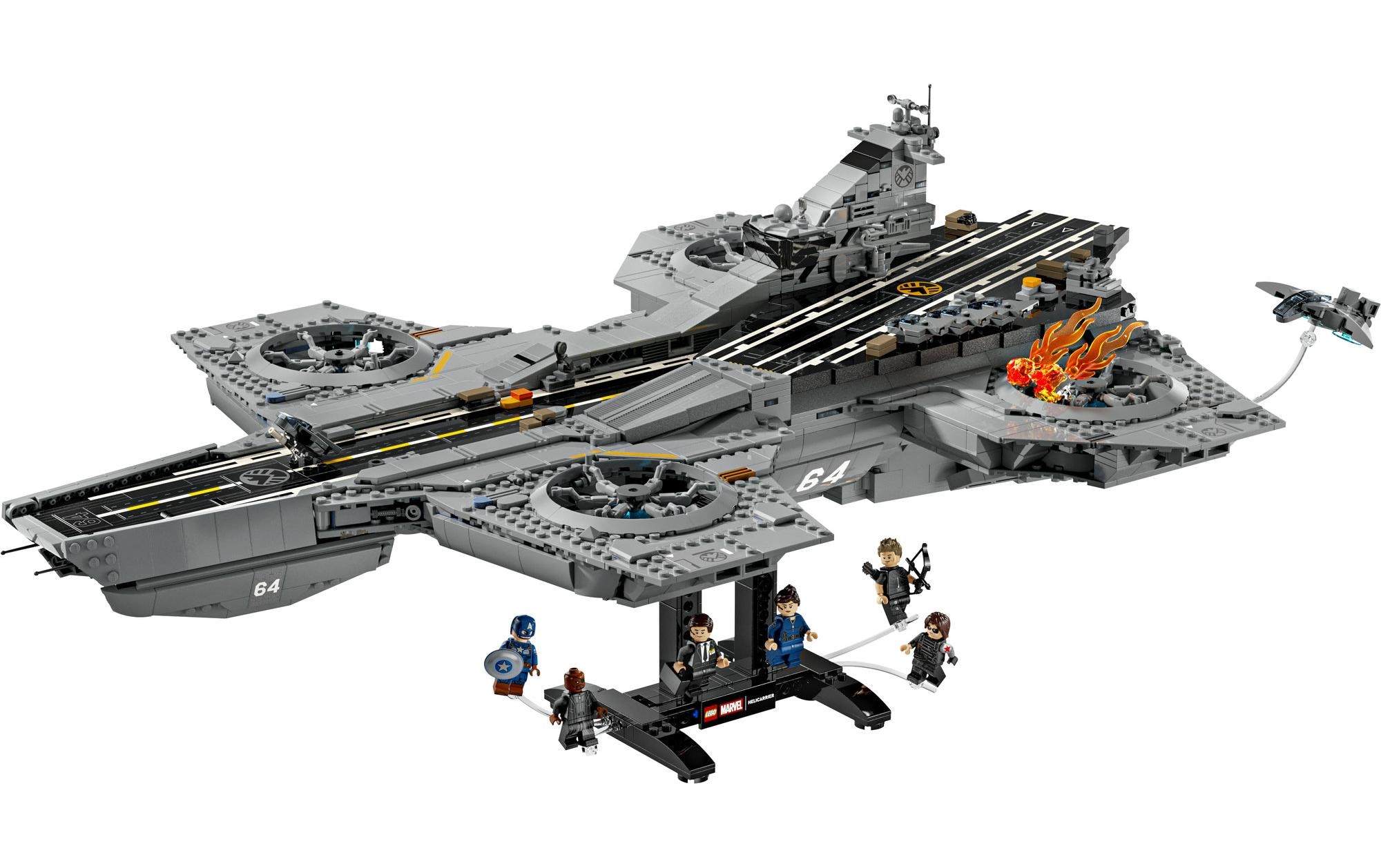 LEGO® Konstruktionsspielsteine »S.H.I.E.L.D.-Helicarrier (76354), LEGO Super Heroes« Made in Europe