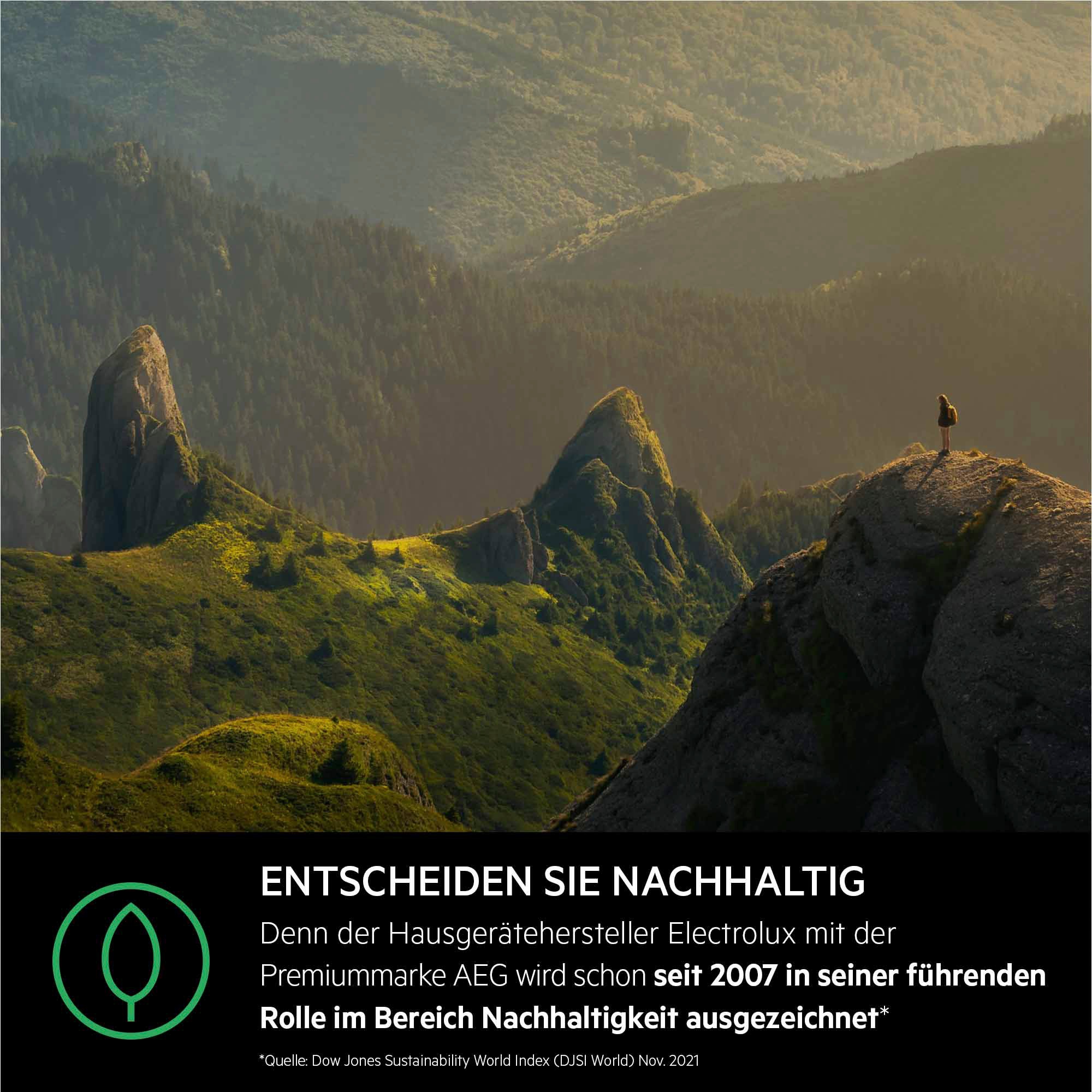 AEG Einbaukühlgefrierkombination Serie 5000 »TSC5S183EF«, ColdSense, LowFrost, LED-Display, beschleunigtes Schnellgefrieren