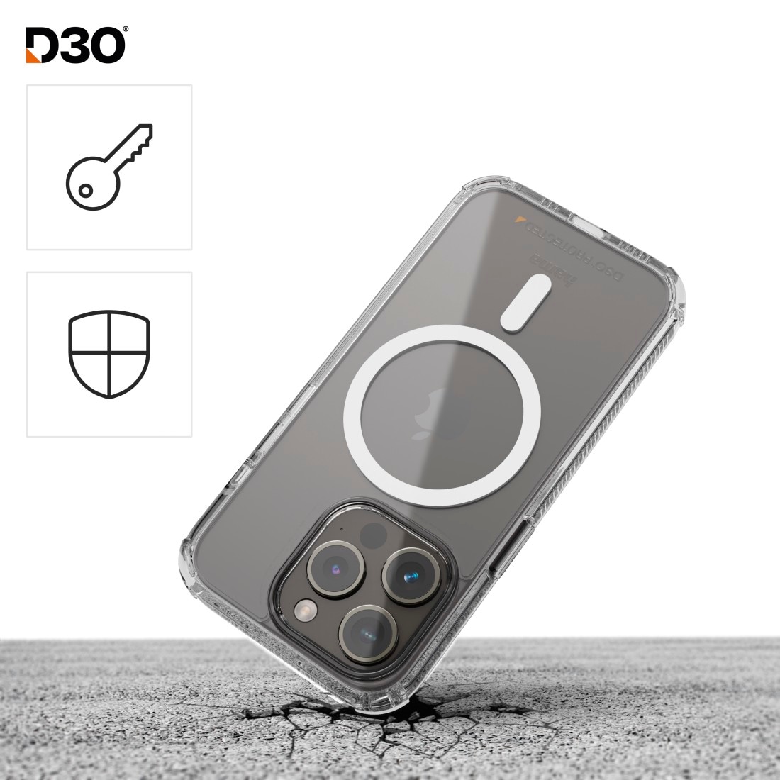 Hama Smartphone-Hülle »Handyhülle „Extreme Protect“ für iPhone 15 Plus (f. MagSafe, stoßfest)«, Apple iPhone 15 Plus