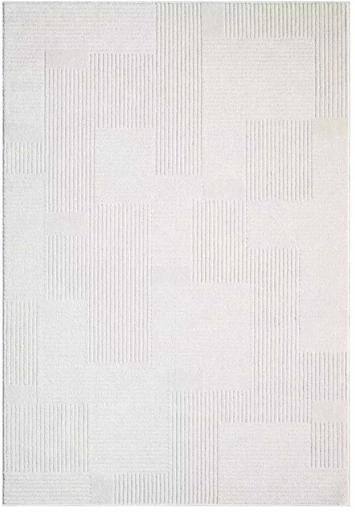 Carpet City Teppich »FLAIR177«, rechteckig, 11 mm Höhe, Kurzflor-Teppich, Skandi-Stil, Wohnzimmer