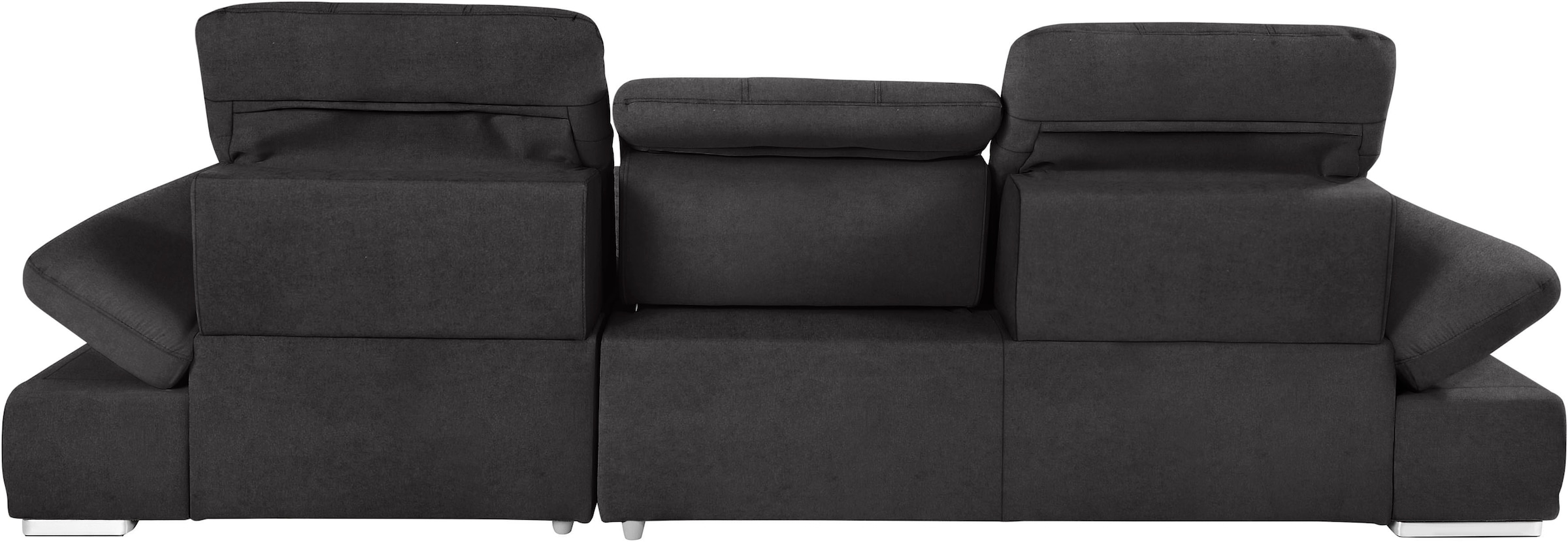 COTTA Ecksofa »Holiday L-Form mit Sitztiefen-, Armteil- und Kopfteilverstellung« wahlweise mit Bettfunktion & Bettkasten