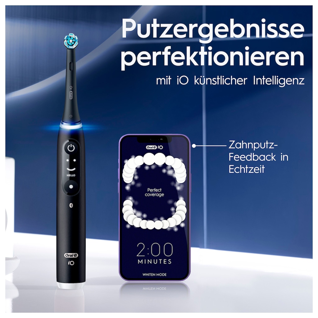Oral-B Elektrische Zahnbürste »iO 6«, 2 St. Aufsteckbürsten