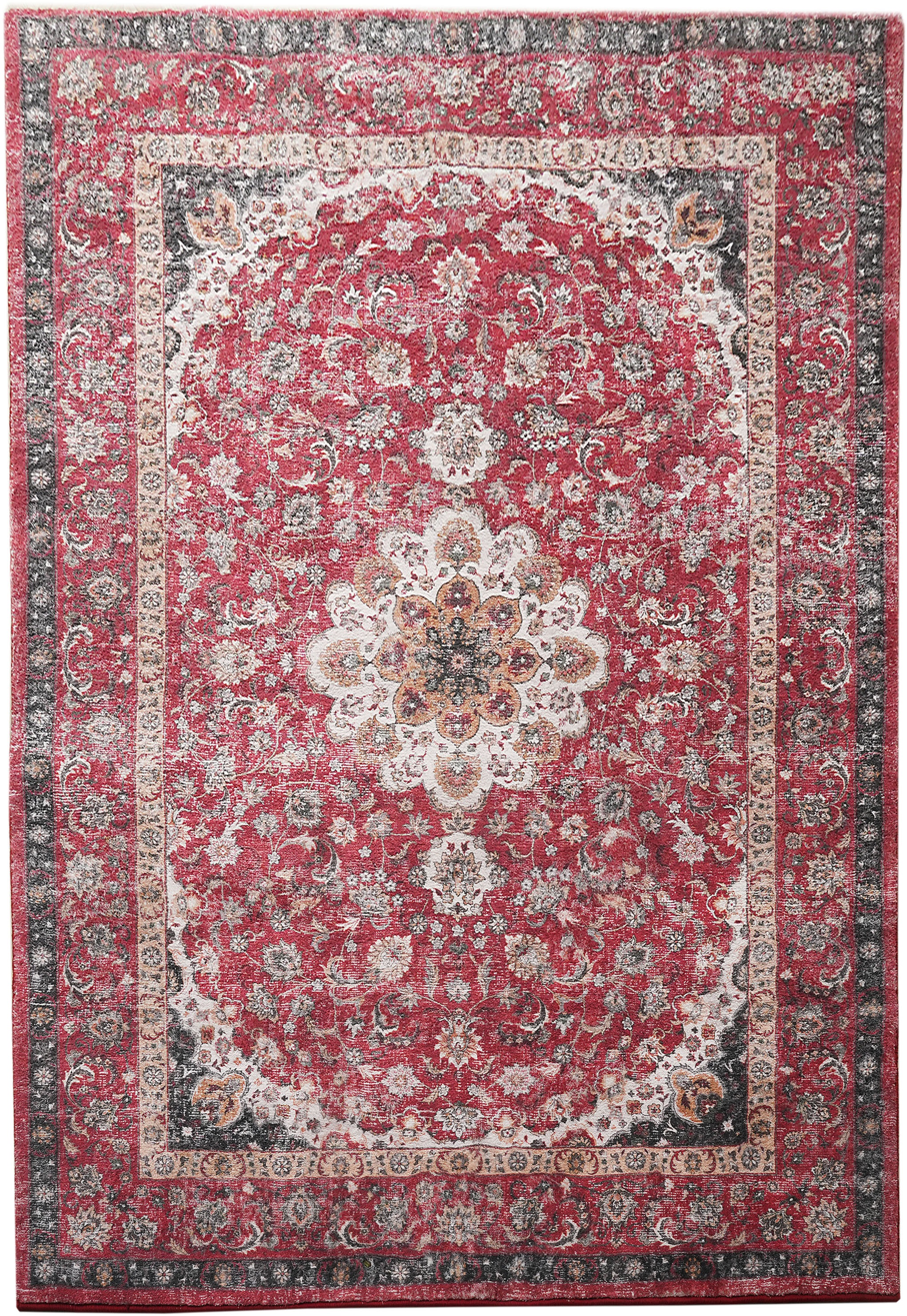 my home Teppich »Omar, Druckteppich, orientalisches Design, mehrfarbig, bed günstig online kaufen