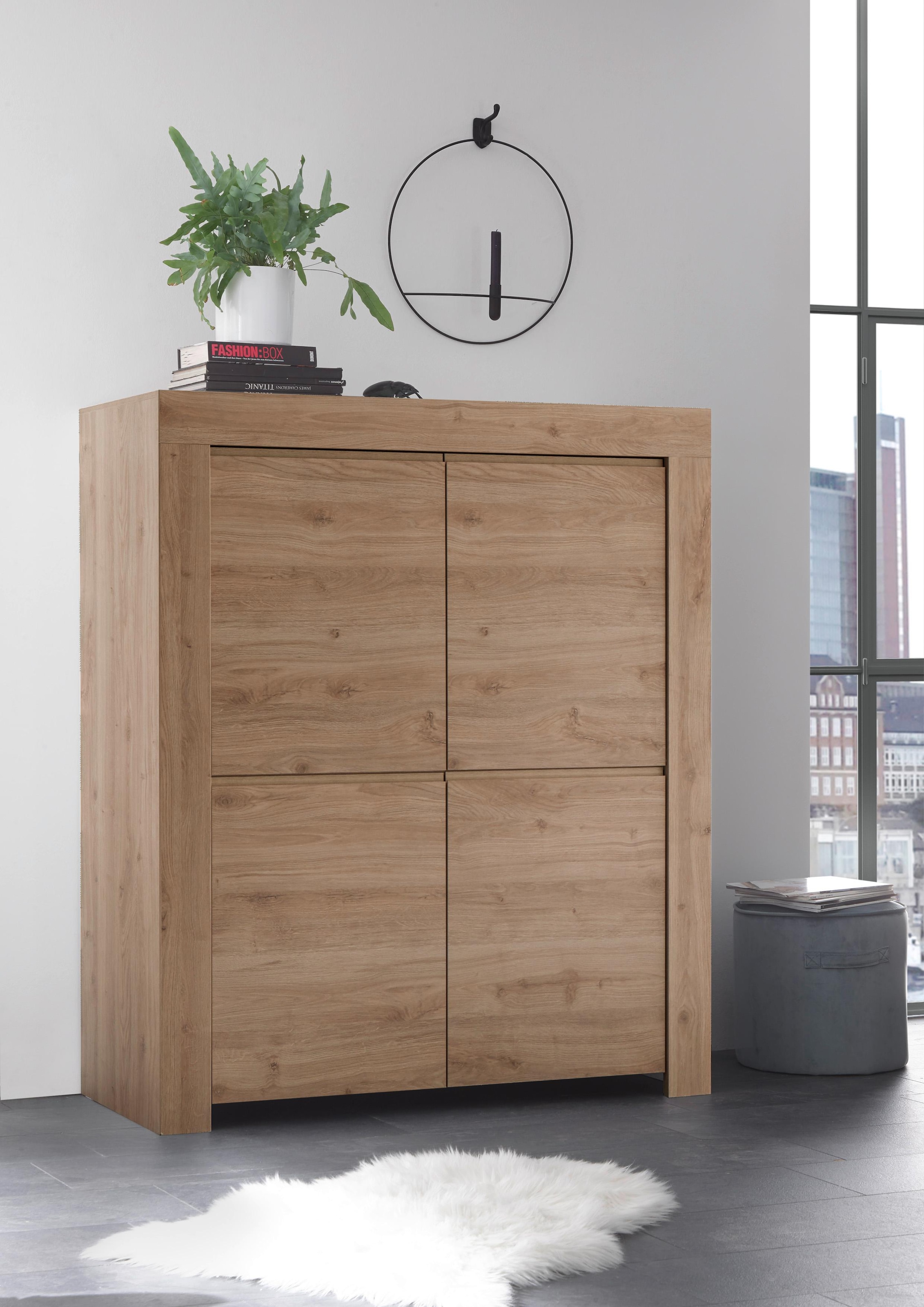 INOSIGN Highboard »Firenze«, Breite 110 cm