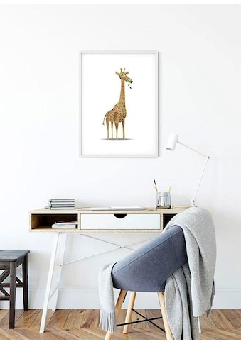 Poster »Cute Animal Giraffe«, Tiere, (1 St.)