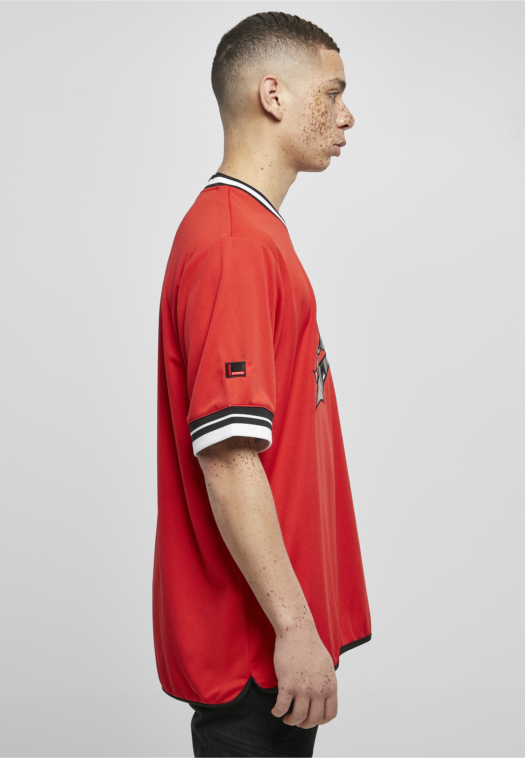 Fubu T-Shirt »Fubu Herren FM231-011-2 FUBU Varsity Lacquered Mesh Tee« 1