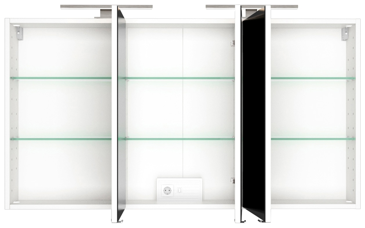 Breite Spiegelschrank MÖBEL HELD 120 jetzt mit %Sale »Matera«, im cm, verstellbaren 6 Glasböden