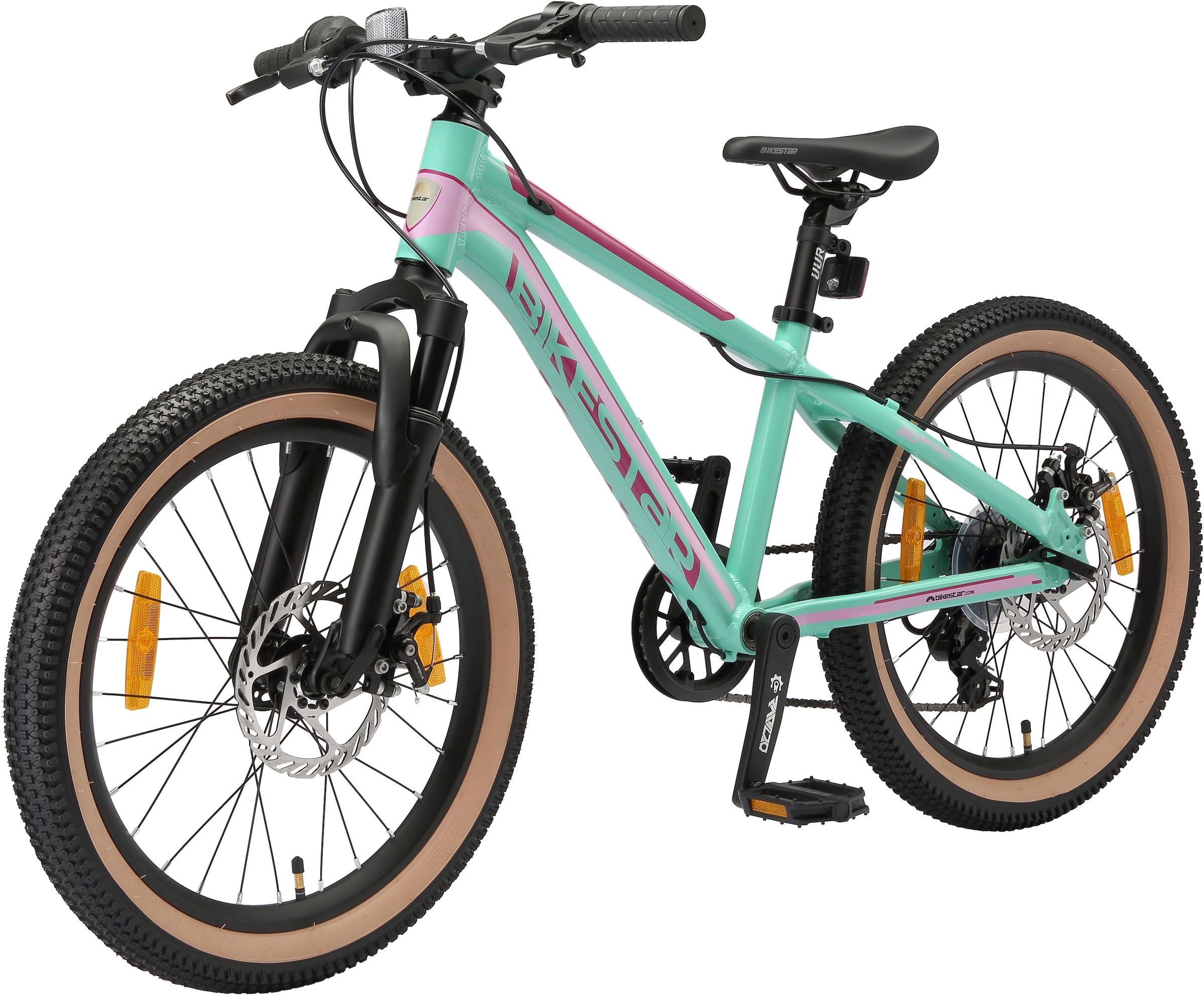 Bikestar Jugendfahrrad 7 Gang Shimano RD-TY21 Schaltwerk Kettenschaltung