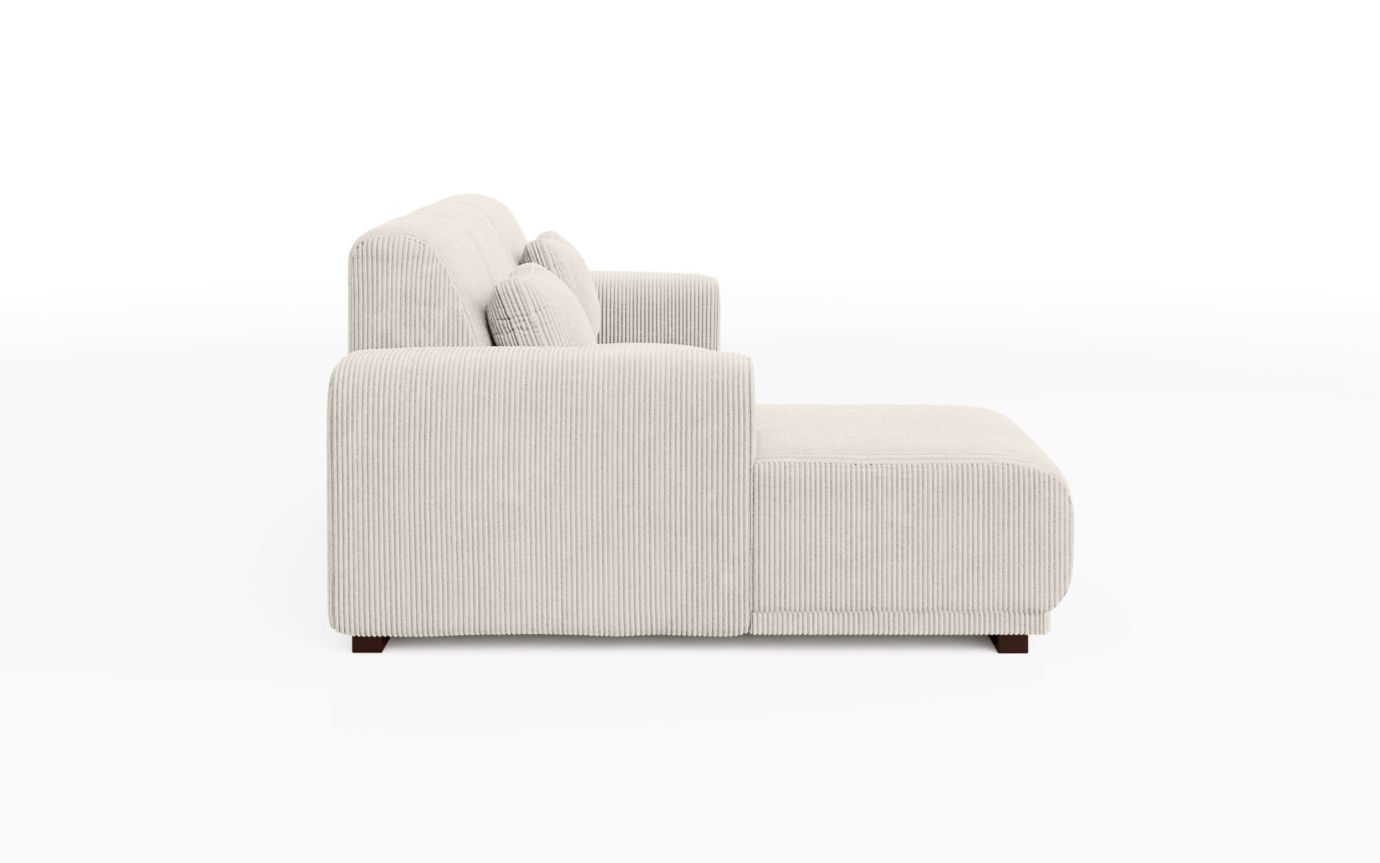 Home affaire Ecksofa »BORNHOLM L-Form mit Recamiere, Maße B/T/H: 234/162/85 cm«, Recamiere links oder rechts bestellbar, Wellenfederung, inkl. 2 Kissen