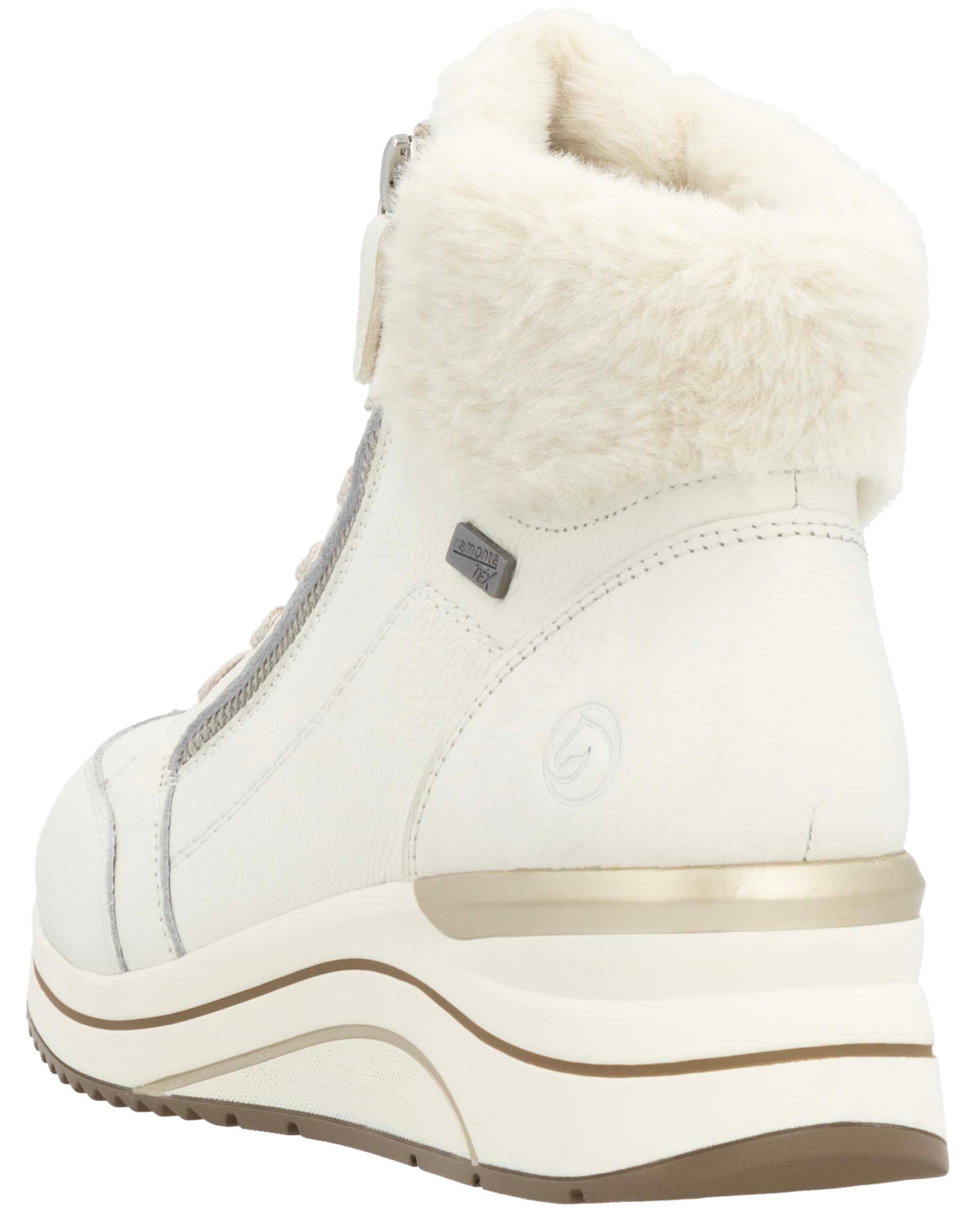 Remonte Winterstiefelette, Keilabsatz, Schnürboots mit wasserabweisender TEX-Membran