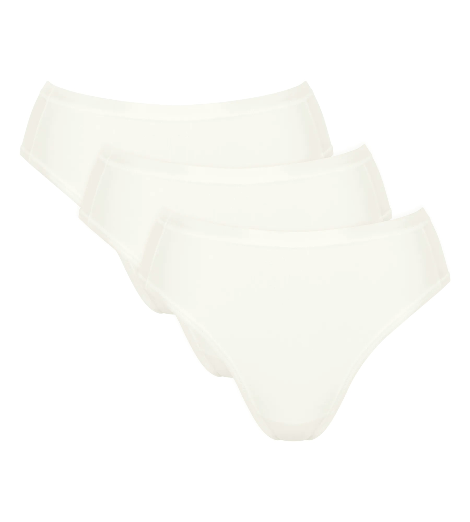 sloggi Tai-Slip »GO Daily Cotton« 3er Pack,  Glanz-Effekt Details, hoher Beinausschnitt, weich, elastisch
