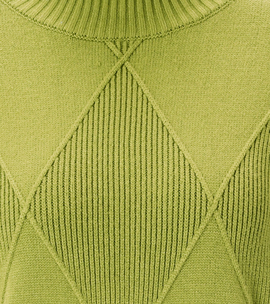 Aniston CASUAL Strickpullover, im trendigen Rauten-Muster - NEUE KOLLEKTION