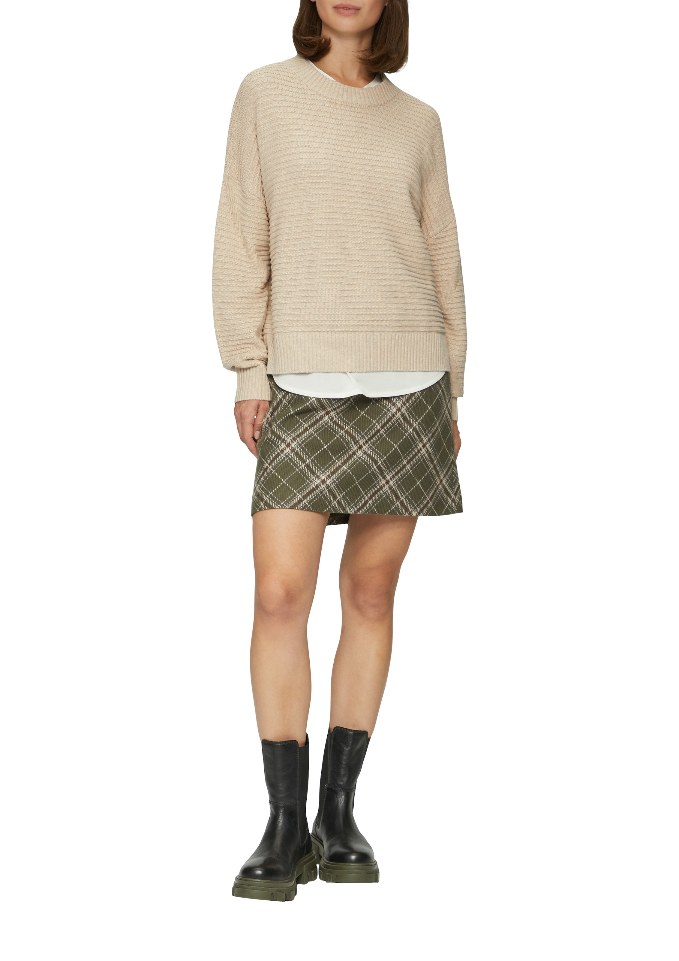 s.Oliver 3/4-Arm-Shirt, mit V-Ausschnitt