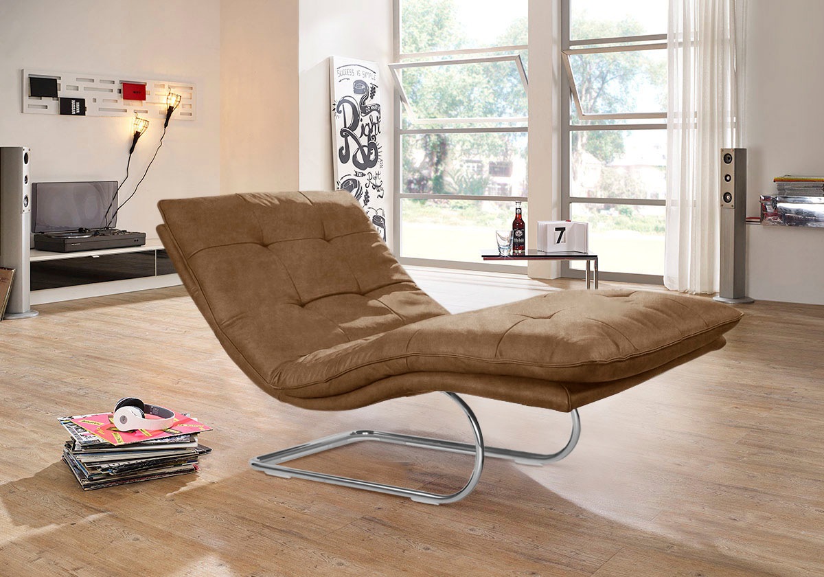 W.SCHILLIG Relaxliege "daily dreams" in Waffelkissen-Optik, wahlweise mit M günstig online kaufen