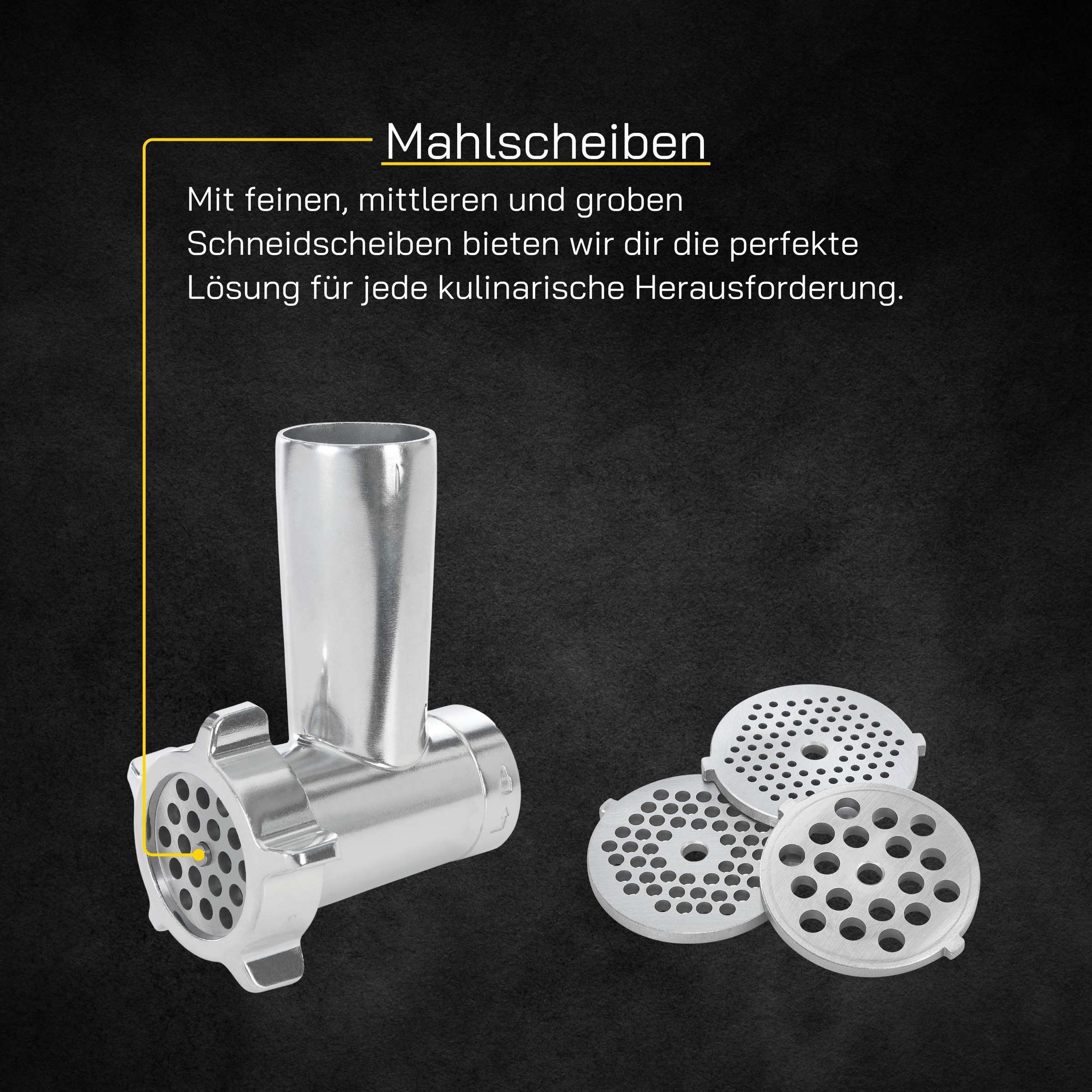 Gutfels Küchenmaschinen Zubehör-Set »FAKITCHEN 5010« Vielseitige Aufsätze – perfekte Ergebnisse für jede Zubereitung