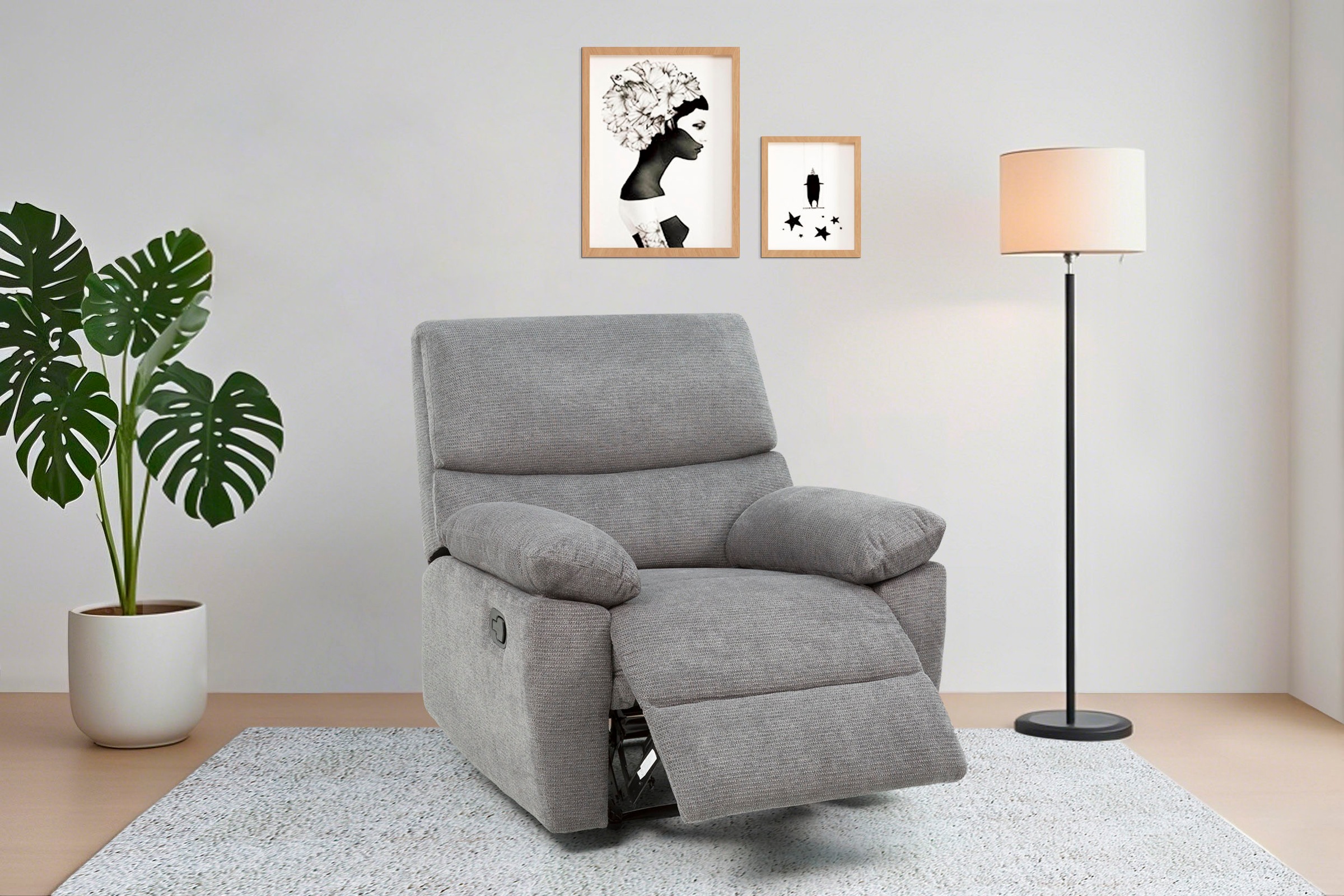 Home affaire Relaxsessel »LANNOY, TV-Sessel, elektr. o. manuelle Relaxfunkt günstig online kaufen