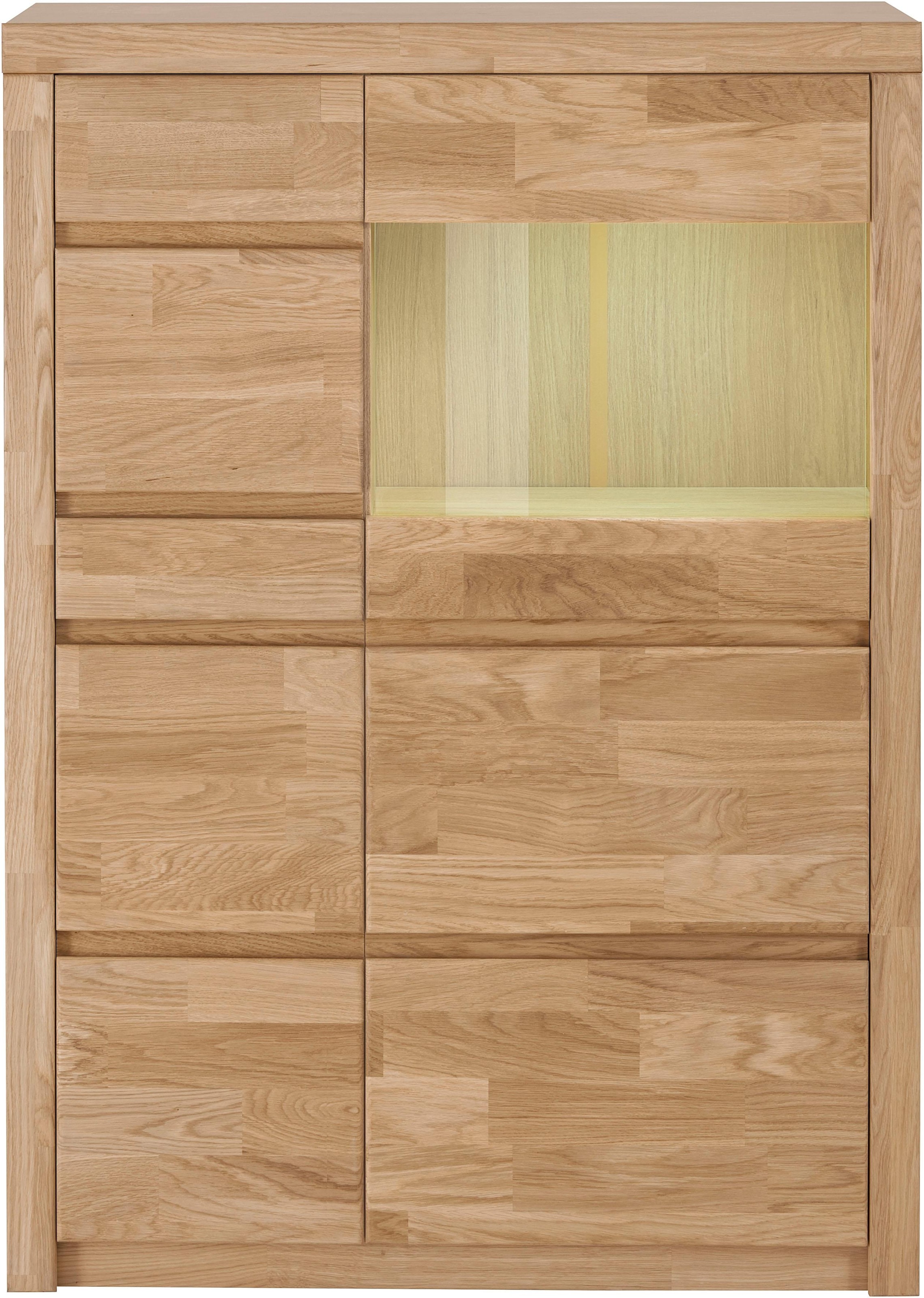 Home affaire Vitrine "Silkeborg" Höhe, 125 cm günstig online kaufen