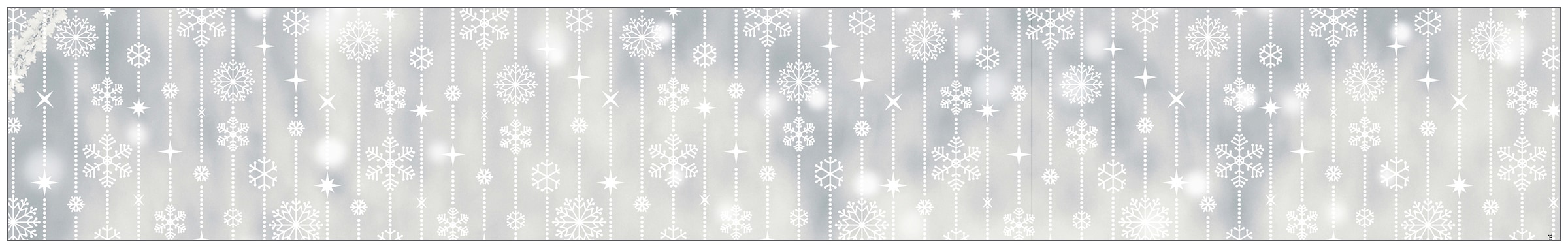 MySpotti Fensterfolie »Look Schneeflocken white«, halbtransparent,  glattstatisch haftend, 60 x 100 cm, statisch haftend auf Rechnung bestellen