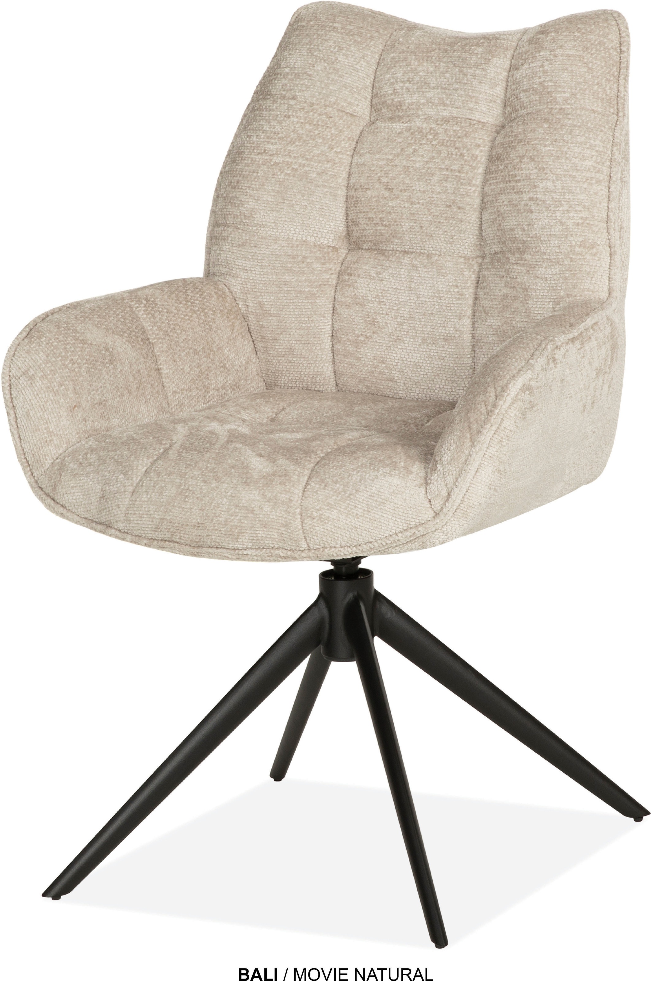 OMG Design Esszimmerstuhl »Bali« (Set) 2 Stk.Drehstuhl mit auto-return, Arm günstig online kaufen