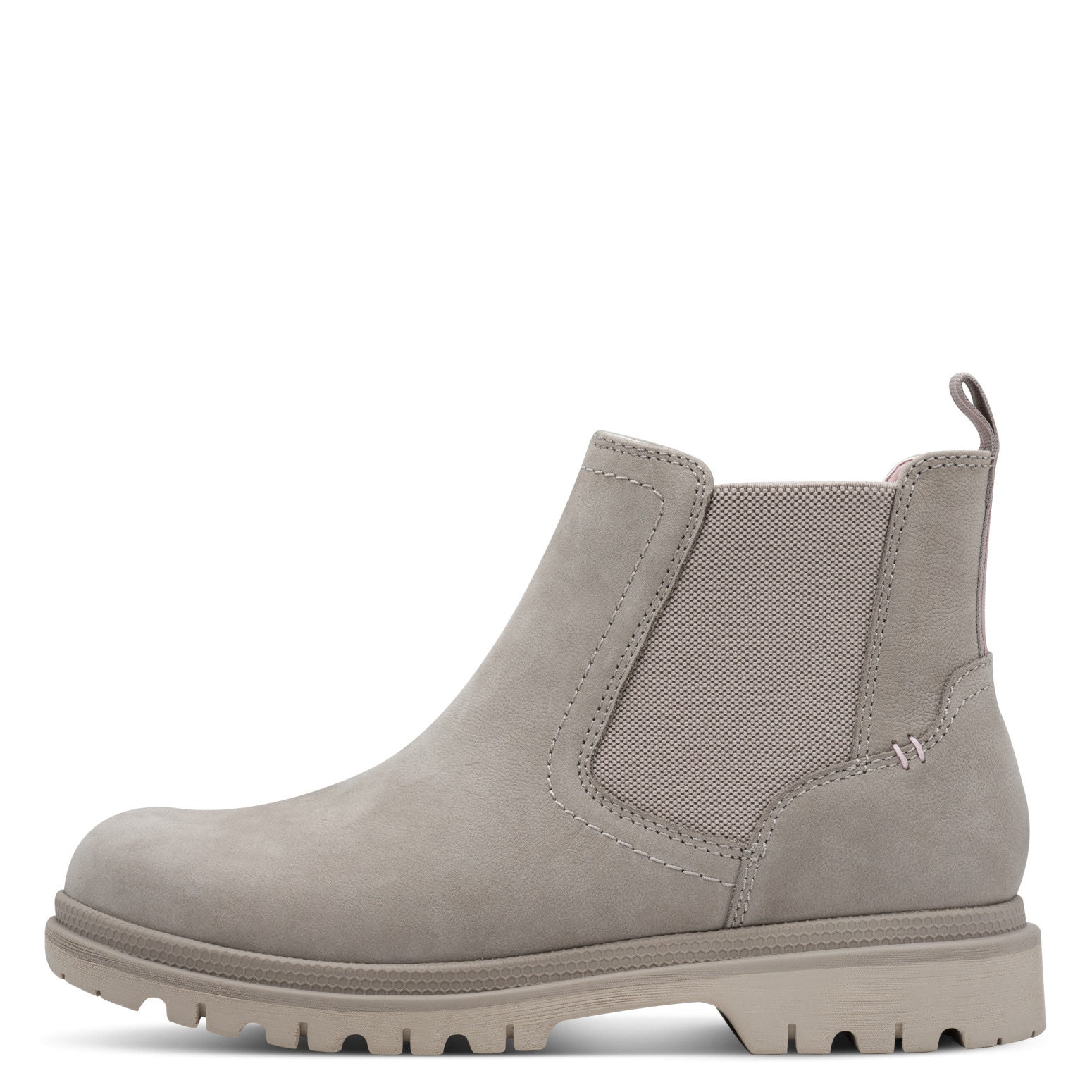 Tamaris Chelseaboots, Blockabsatz, Basicboots, Stiefelette mit dezenten Ziernähten