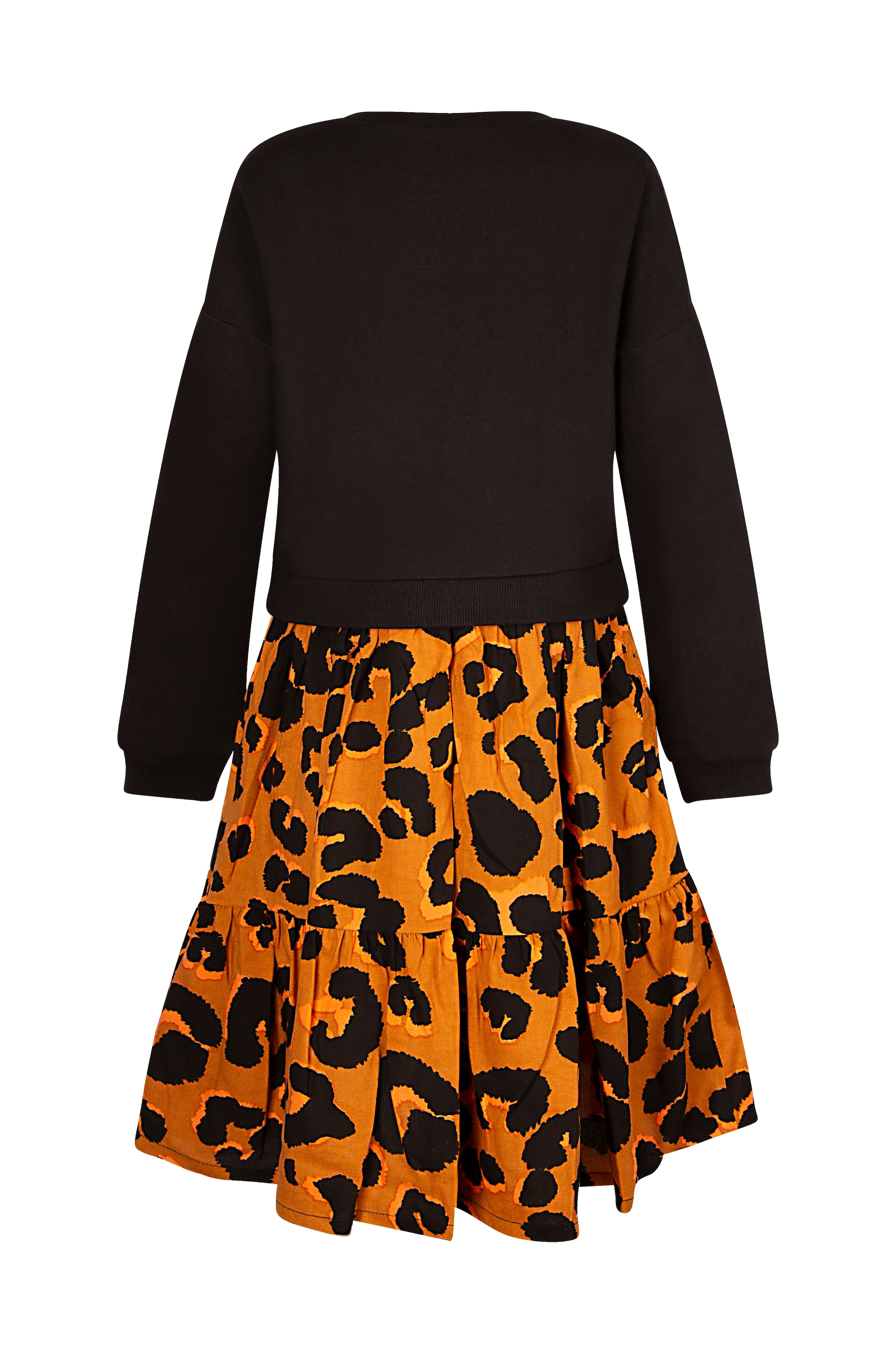 happy girls Midikleid mit angesetztem Rock im angesagten Animal-Alloverprint