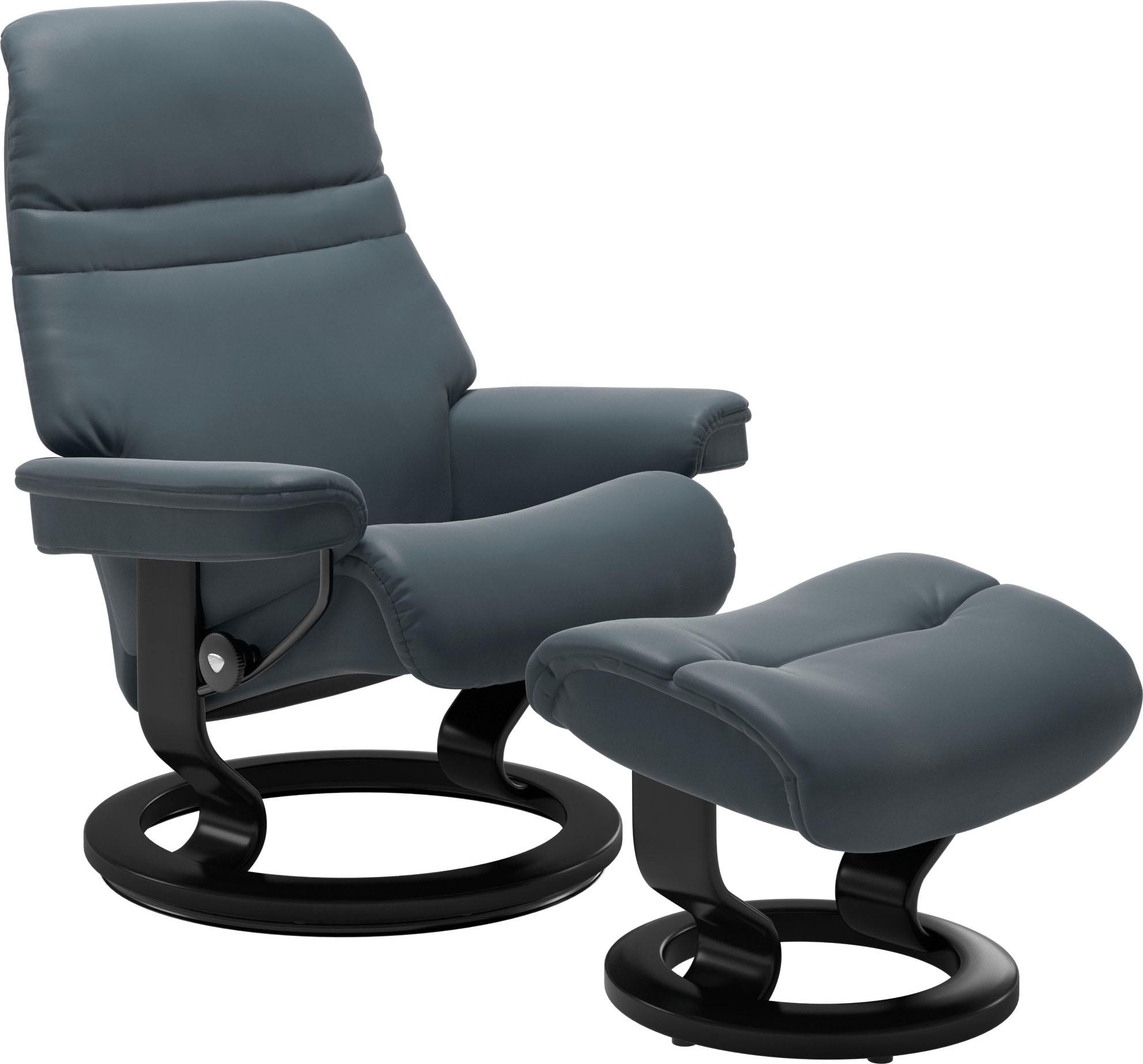 Stressless® Relaxsessel »Sunrise« Relaxsessel mit Hocker, mit Classic Base, günstig online kaufen
