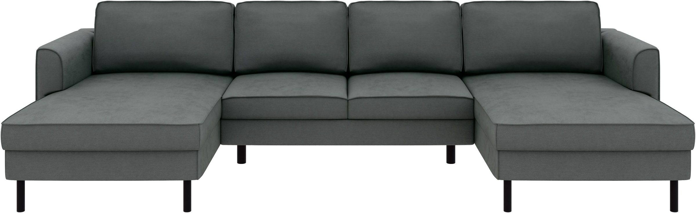 Home affaire Wohnlandschaft »Booster II, whlw. mit Schlaffunktion & Bettkas günstig online kaufen