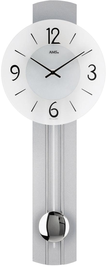 AMS Pendelwanduhr »W7275«, Quarzuhr,Holzgehäuse,Esszimmer,Wohnzimmer,Made i günstig online kaufen