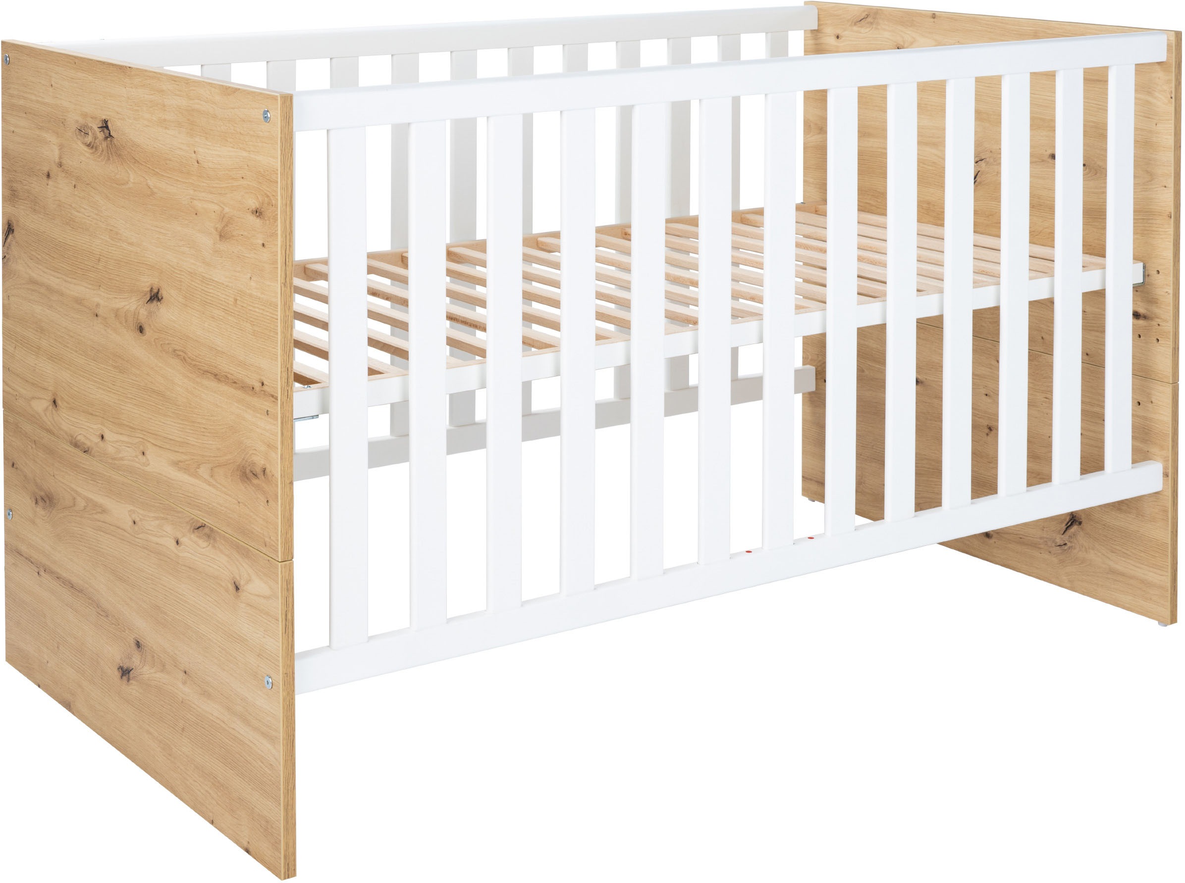 Lüttenhütt Babyzimmer-Komplettset »Fenne«, (Set, 3 St., Kinderbett, Kleiderschrank, Wickelkommode), Made in Germany, hochwertige Qualität