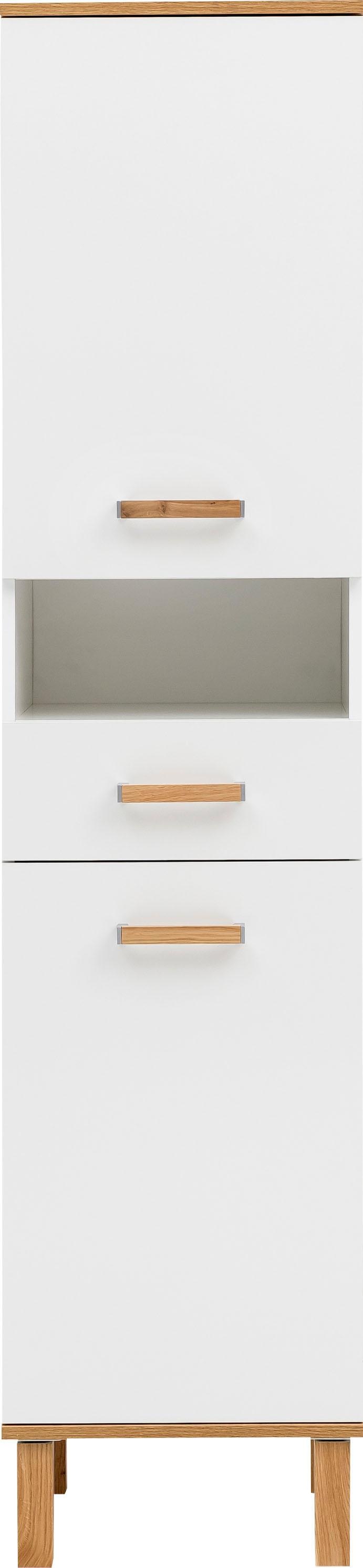 Schildmeyer Hochschrank "Padua" Füße aus Massivholz günstig online kaufen