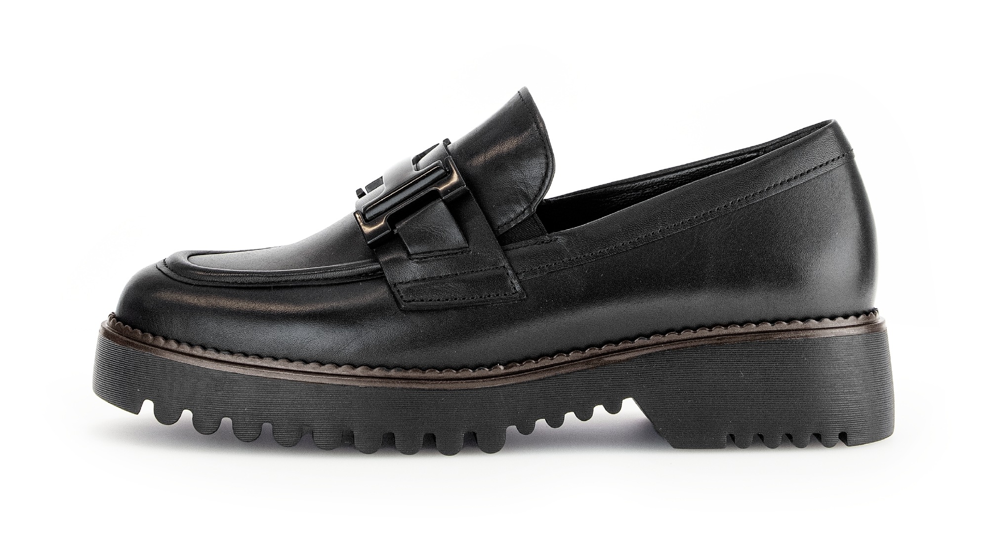 Gabor Loafer »FLORENZ«, Blockabsatz, Slipper, Businessschuh in Bequemweite G (= weit)