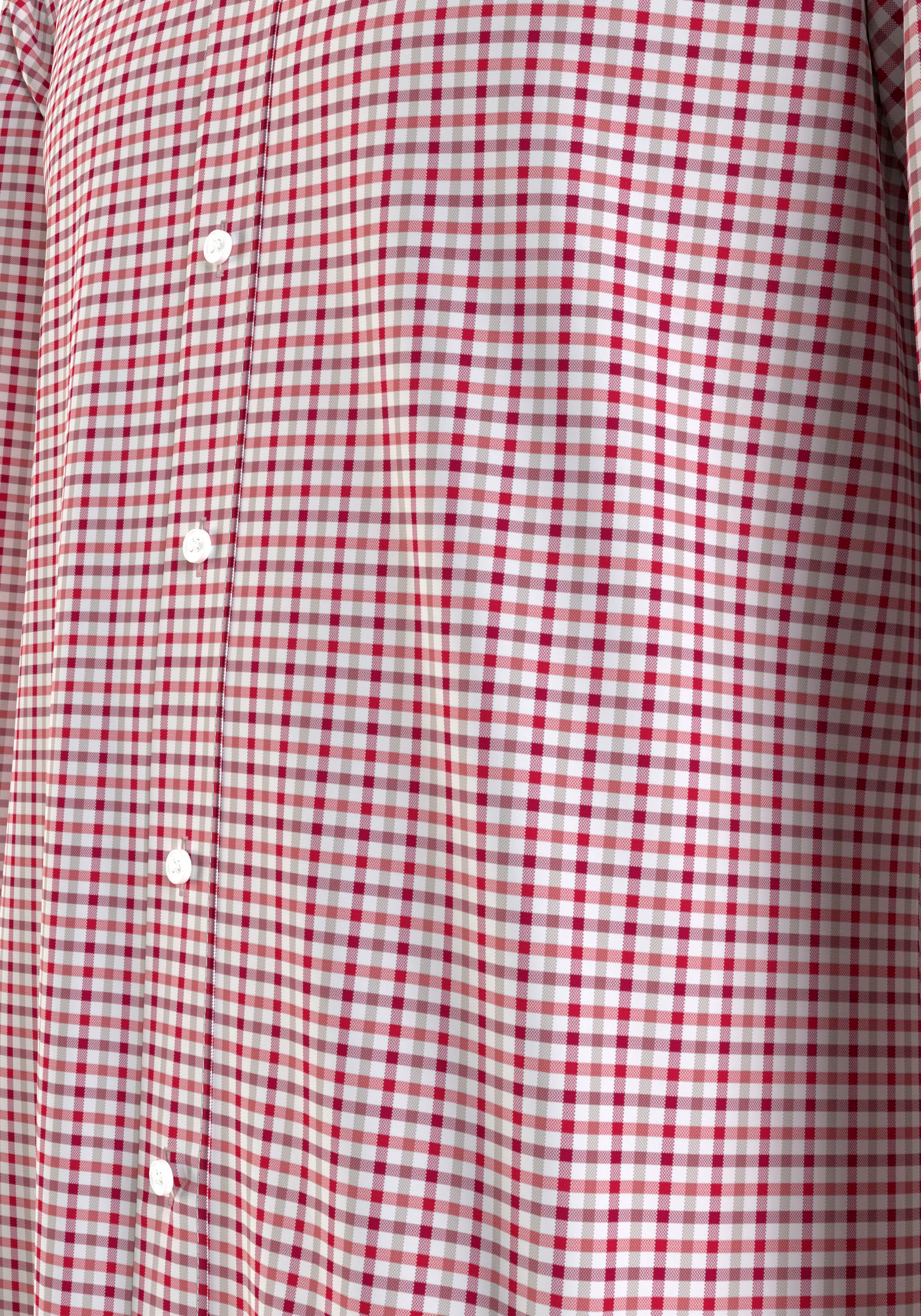 Tommy Hilfiger Langarmhemd »CL W-OXFORD CHECK RF SHIRT«, mit dezenter Labelflag auf der Brust